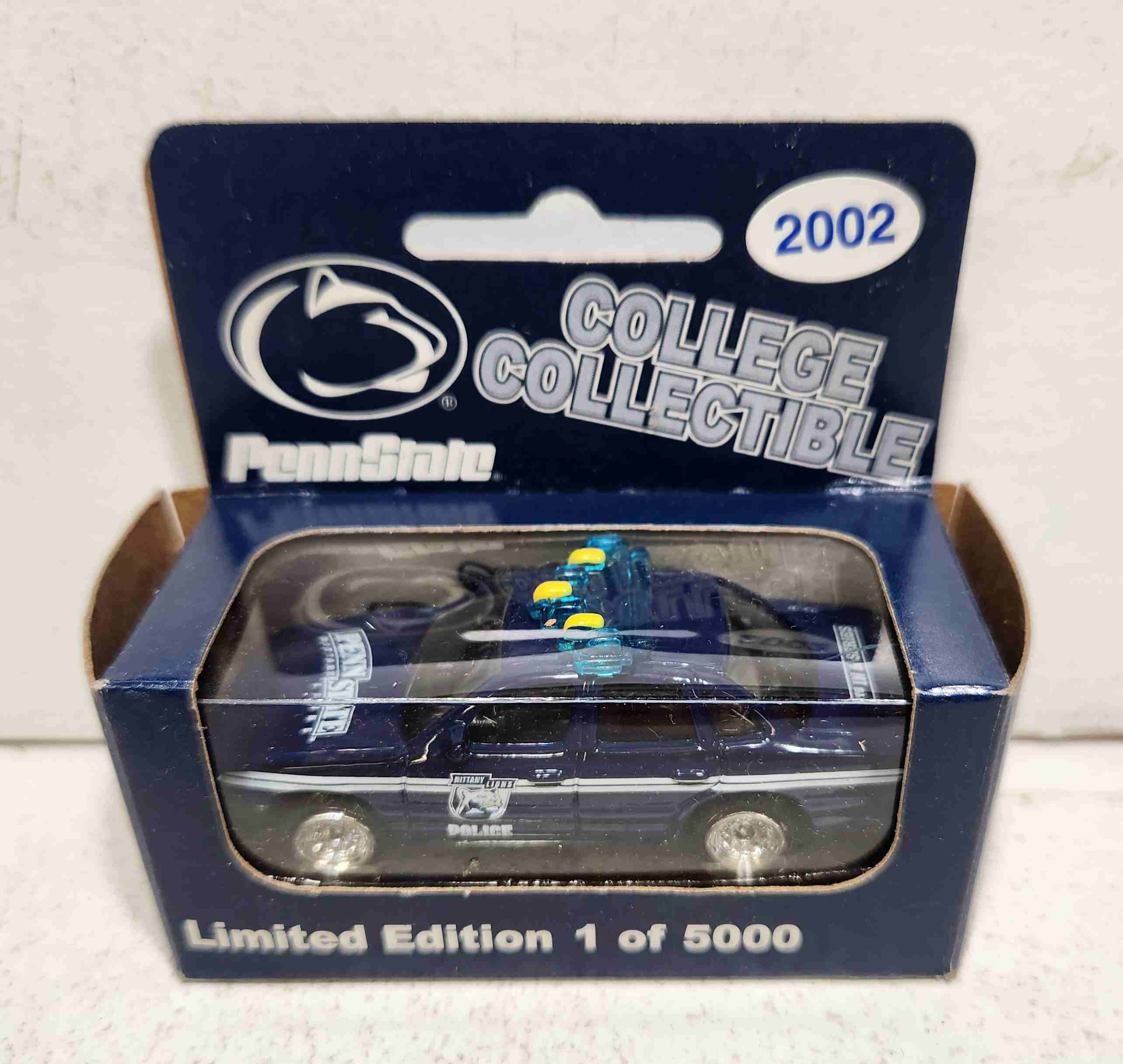 2002 Penn State 1/64th Nittany Lion "Blue" Police car