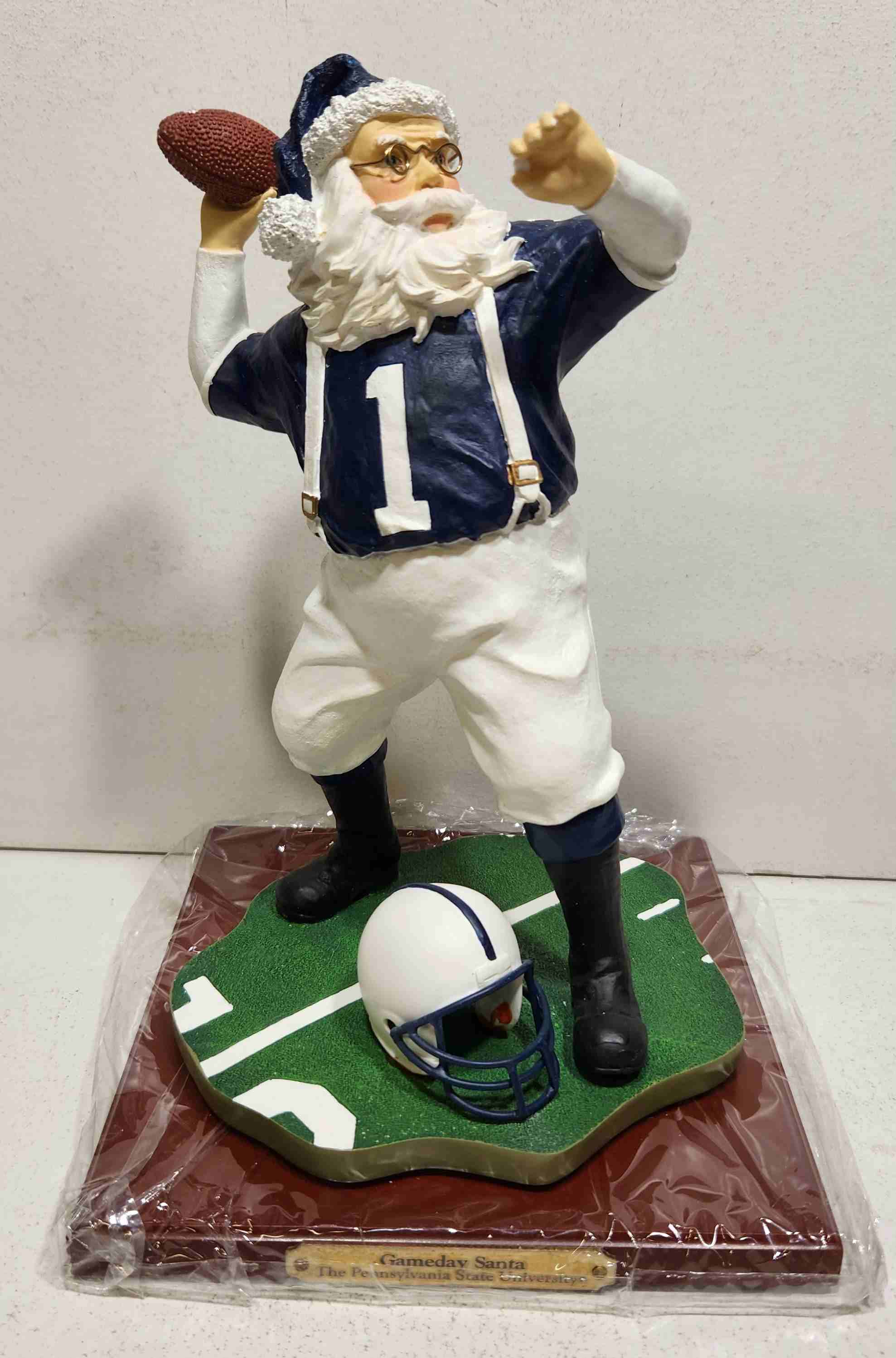 1998 Penn State Game Day Santa Figurine