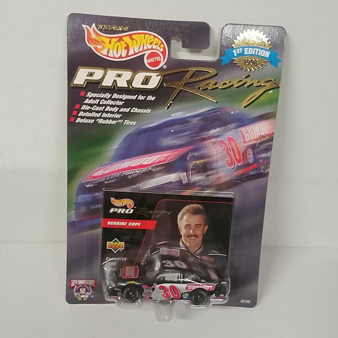 ..1998 Derrick Cope 1/64th Gum-Out car in blister pac