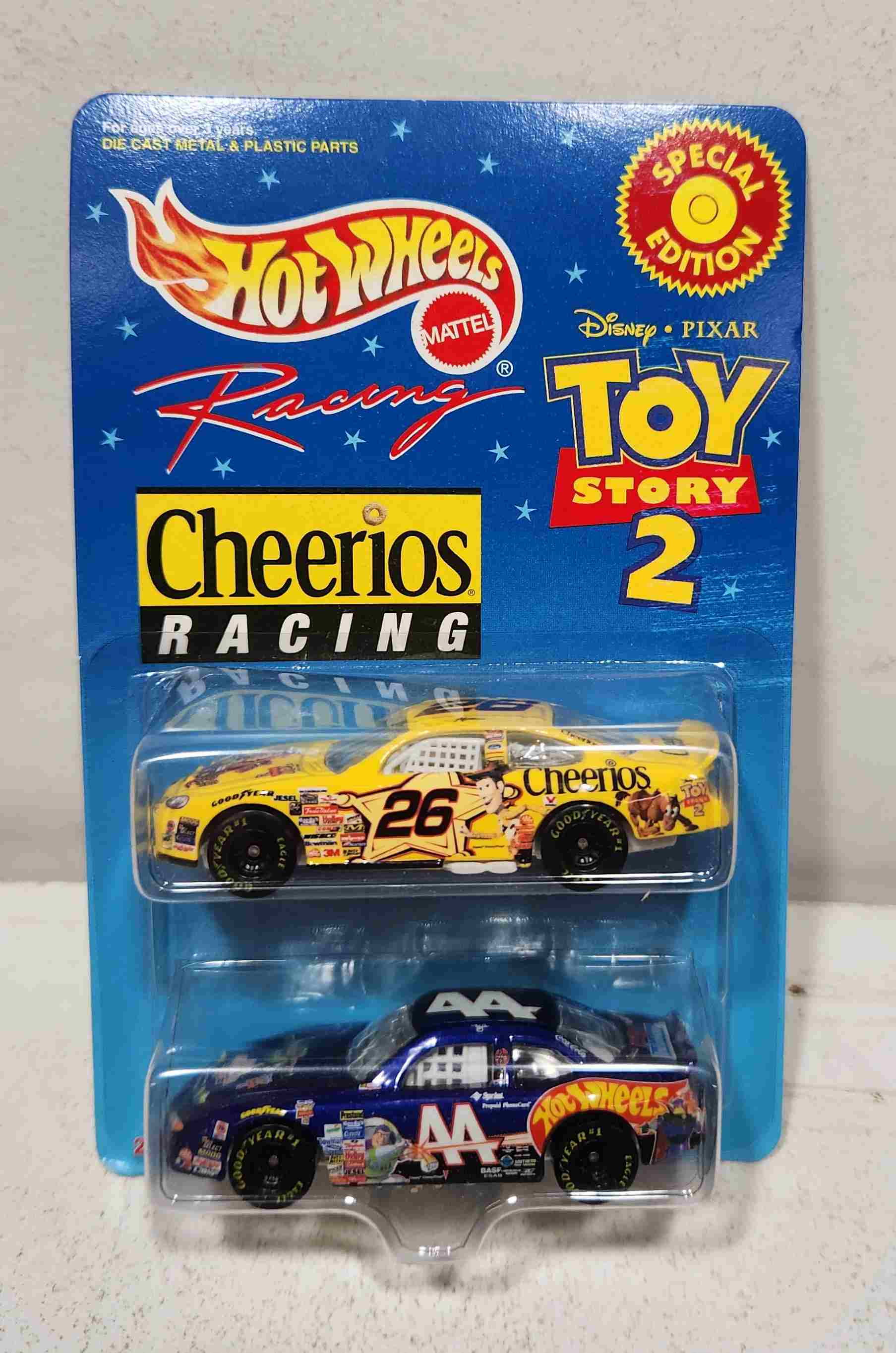 1999 Johnny Benson Kyle Petty 1/64th Toy Story 2 Set