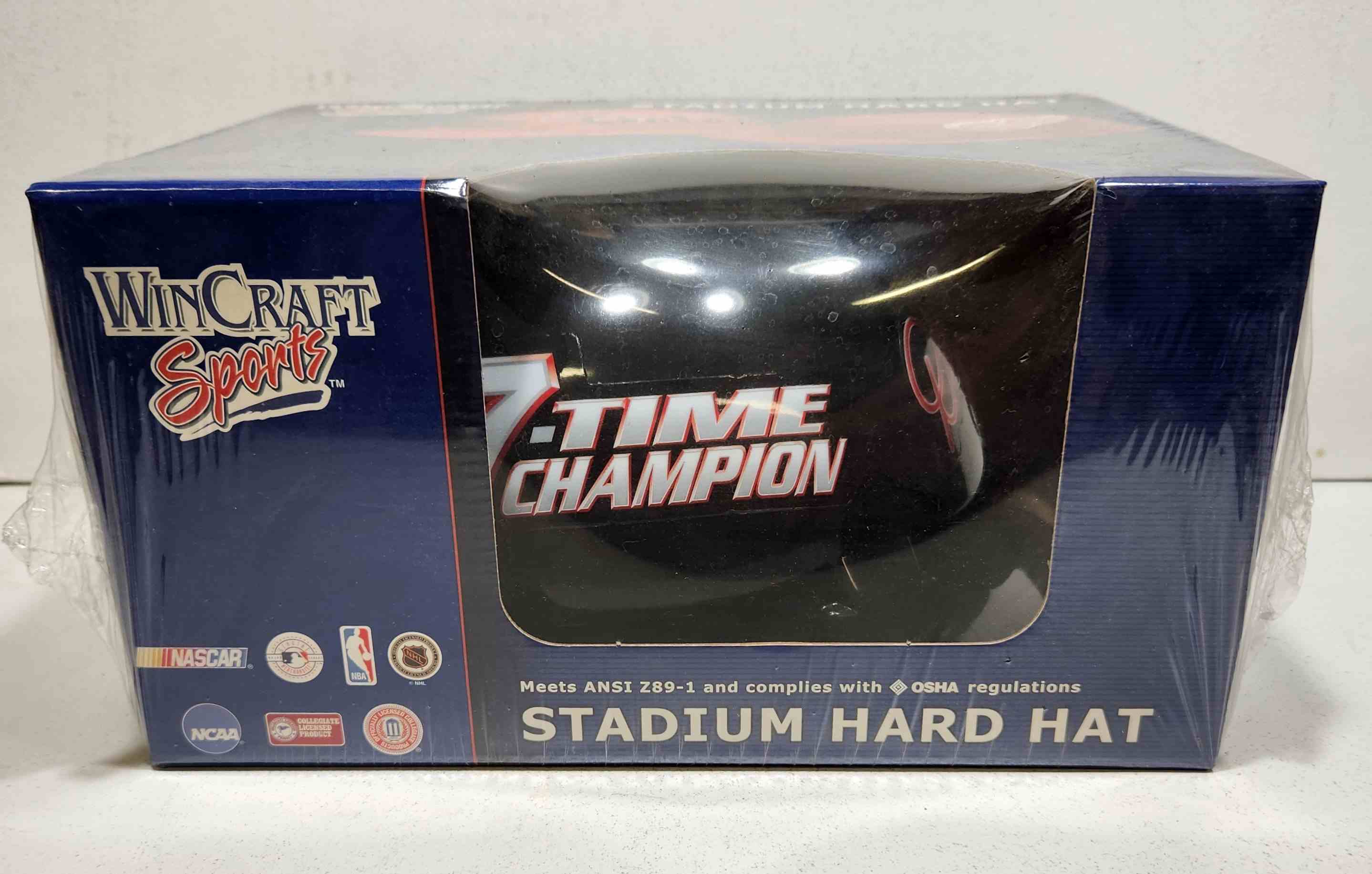 2001 Dale Earnhardt "7 Time Champion" Stadium Hard Hat