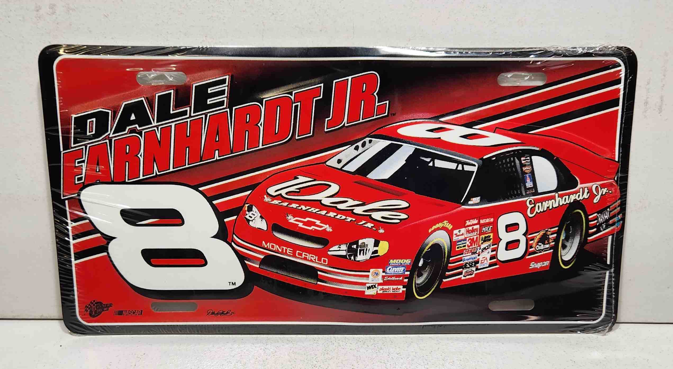 2002 Dale Earnhardt Jr "Earnhardt Jr" metal license plate