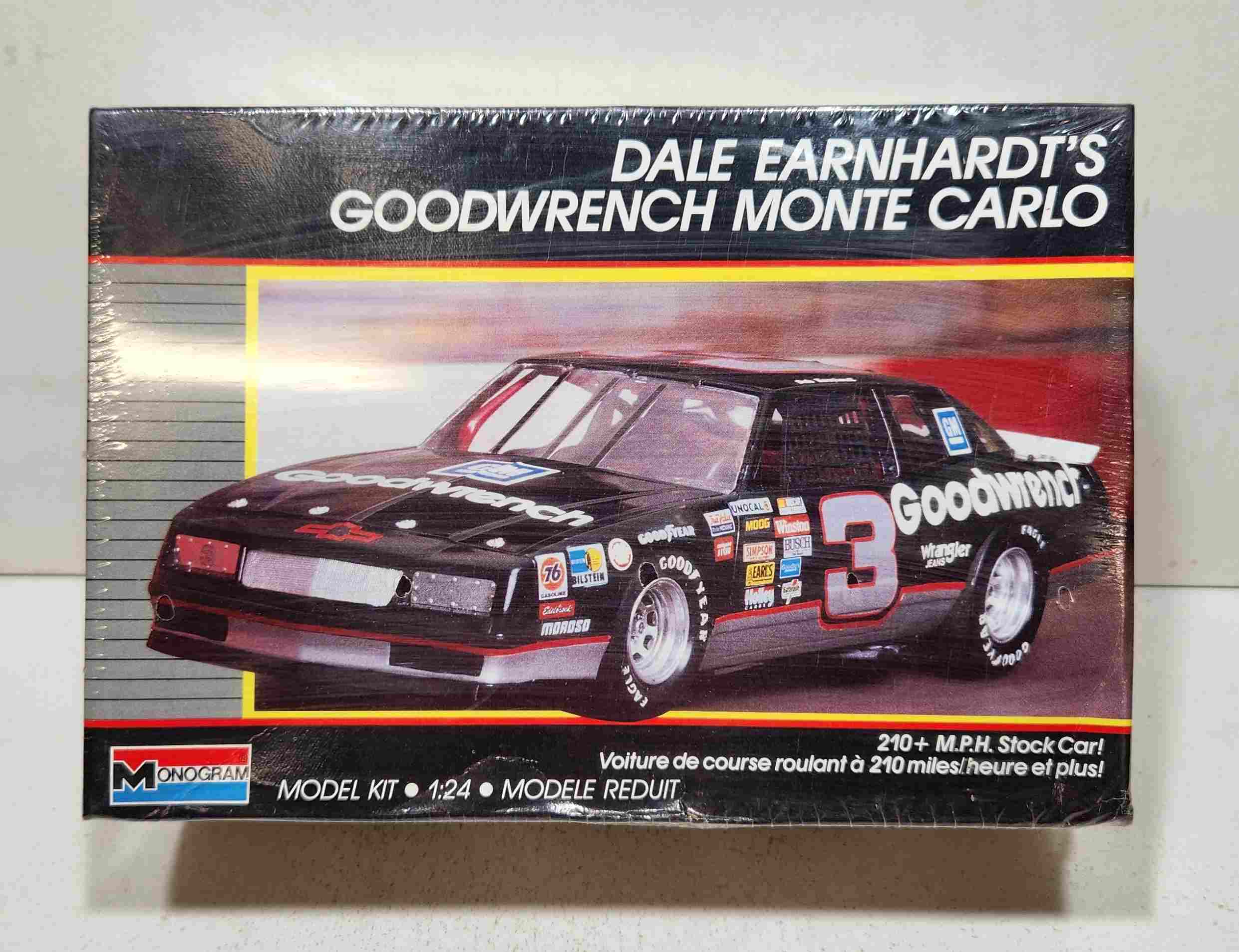 1988 Dale Earnhardt 1/24th Goodwrench Monte Carlo model kit by Monogram