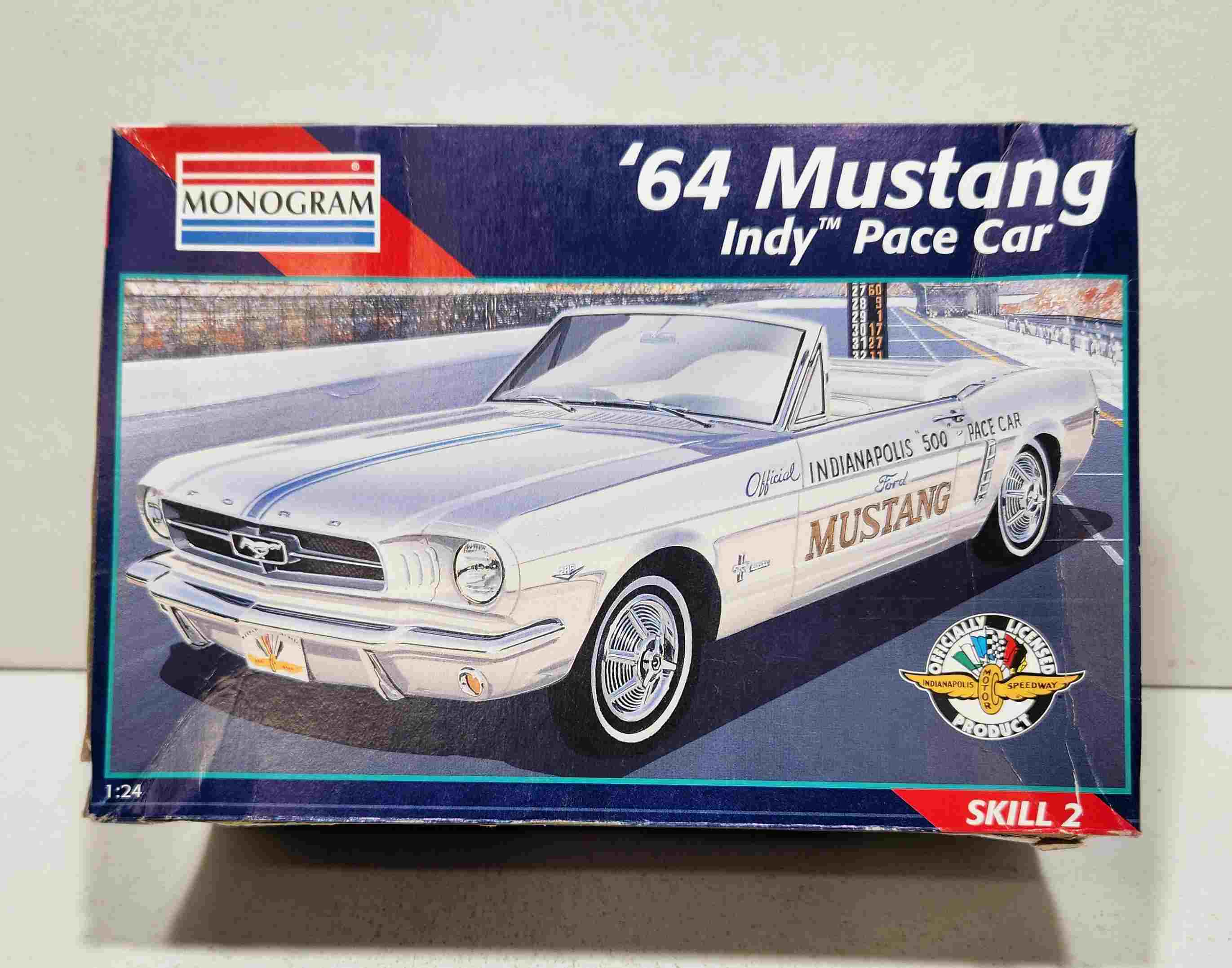 1964 Mustang 1/24th Indy Pace Car model kit