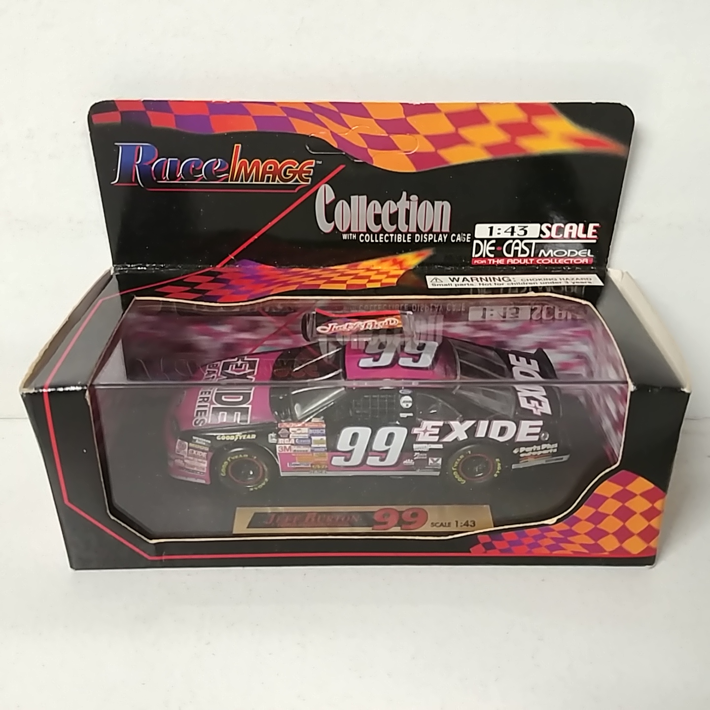 ..1997 Jeff Burton 1/43rd Exide Batteries car