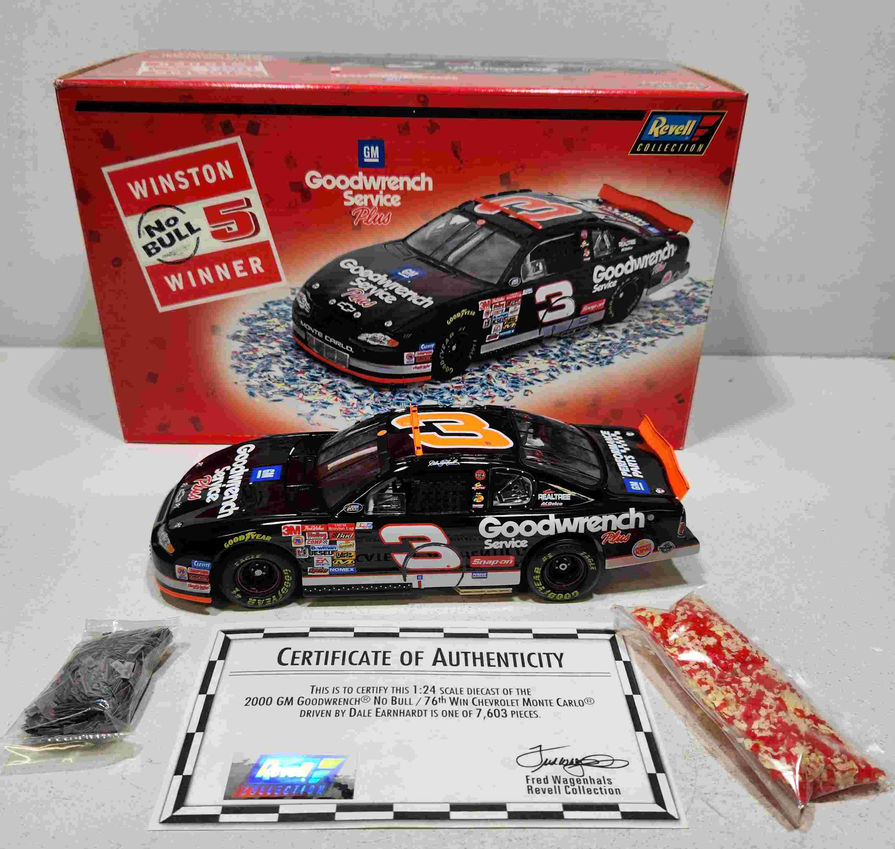 2000 Dale Earnhardt 1/24th Goodwrench "Talladega 76th Win" Monte Carlo