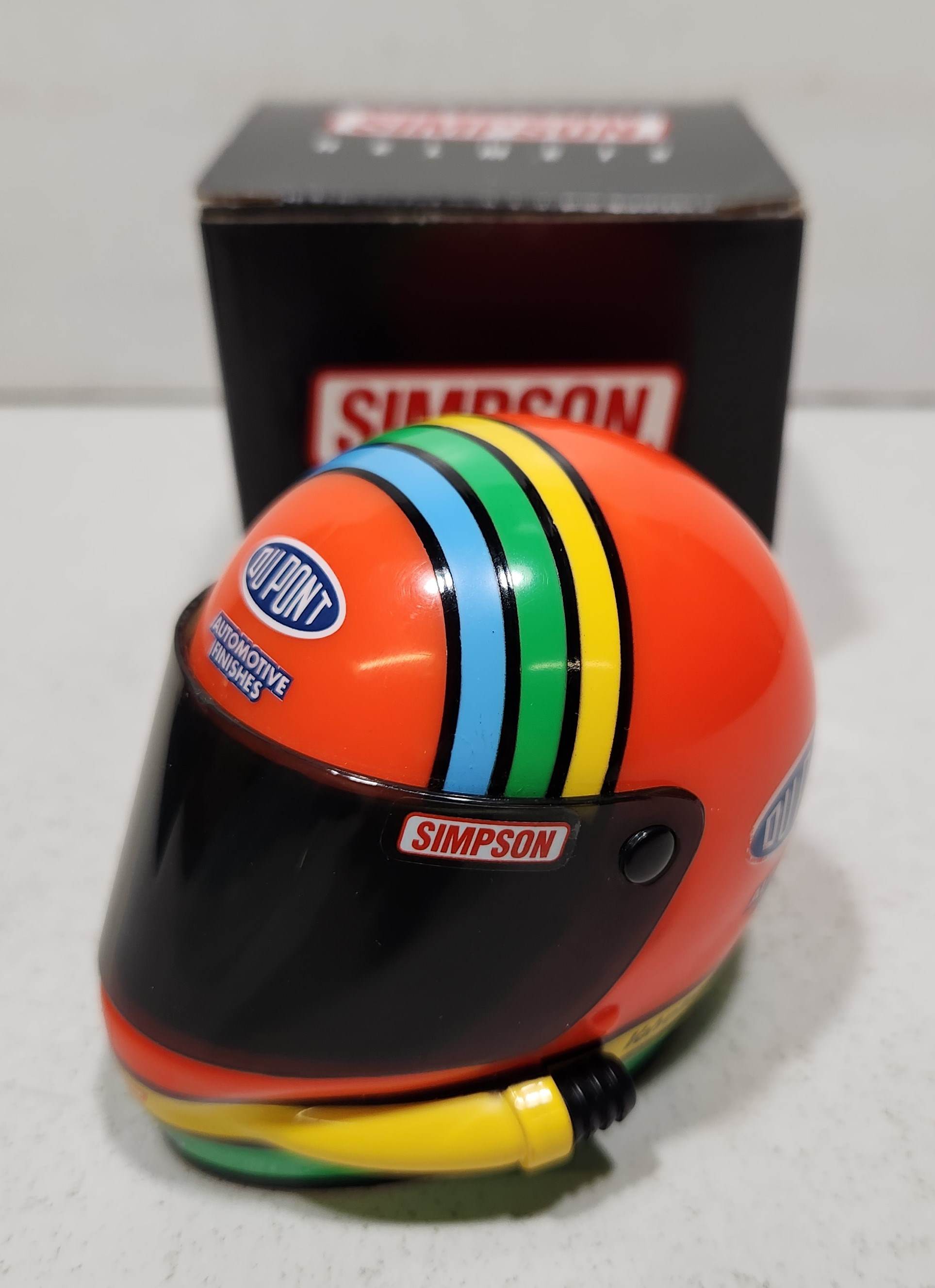 1993 Jeff Gordon 1/4th Dupont "Rainbow" mini helmet