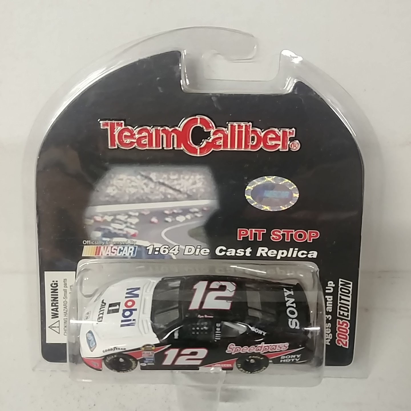 2005 Ryan Newman 1/64th Mobil 1 Pitstop Series car