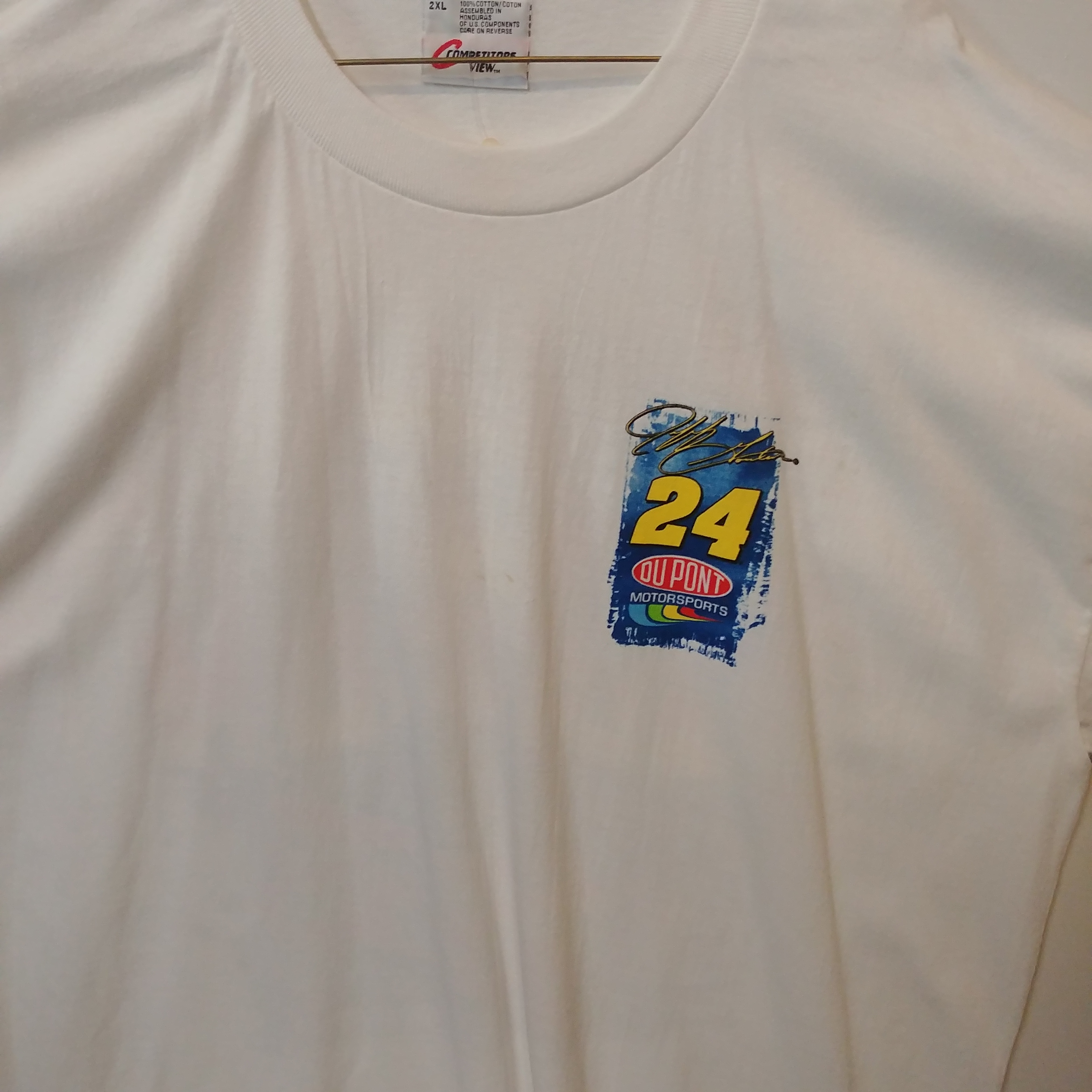 2002 Jeff Gordon Dupont  tee