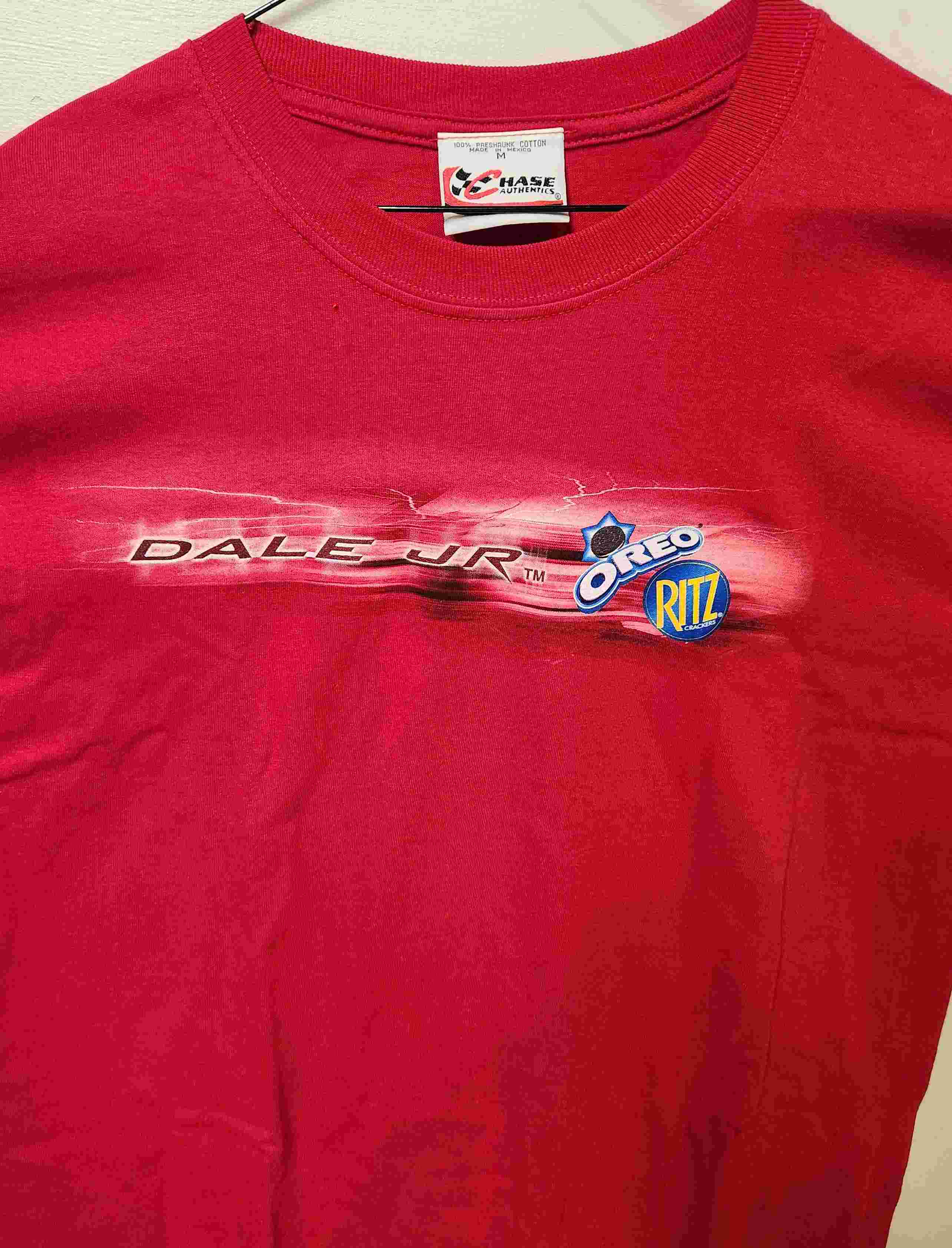 2005 Dale Earnhardt Jr OREO Ritz red tee