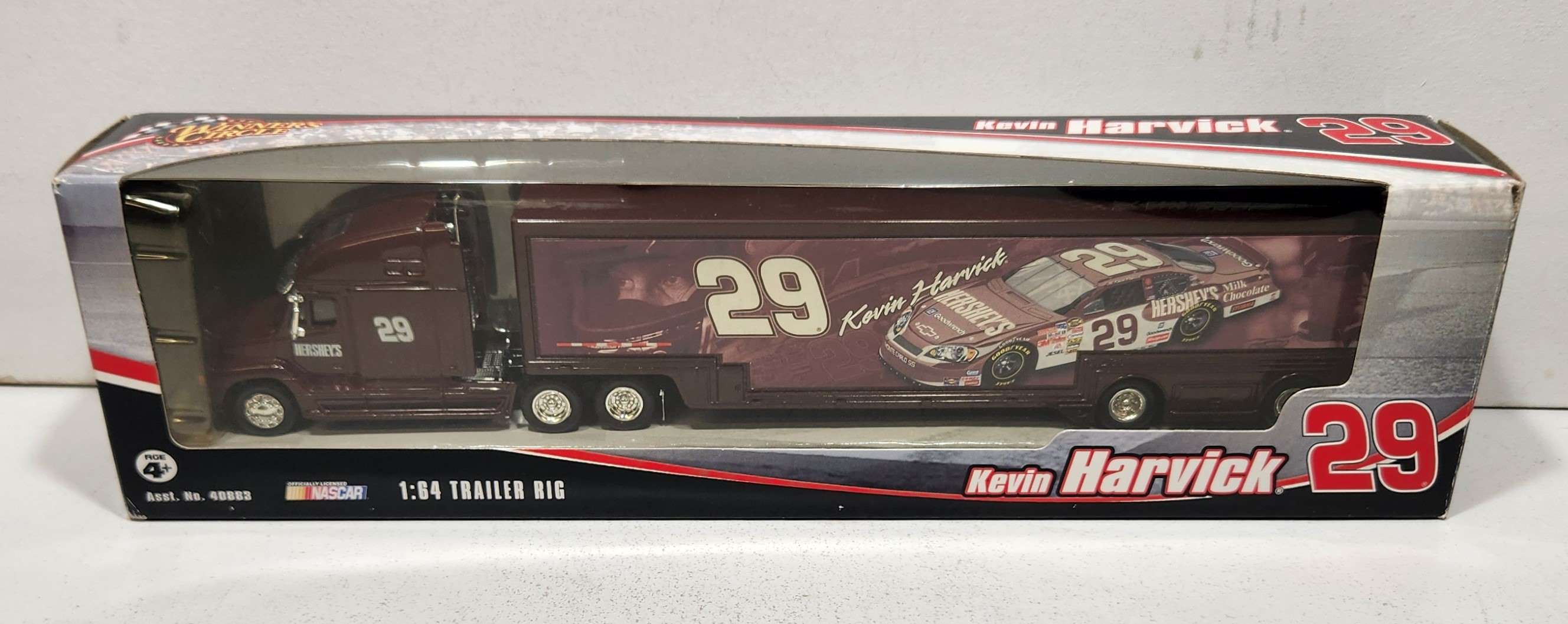 2006 Kevin Harvick 1/64th Hershey's Milk Chocolate Transporter