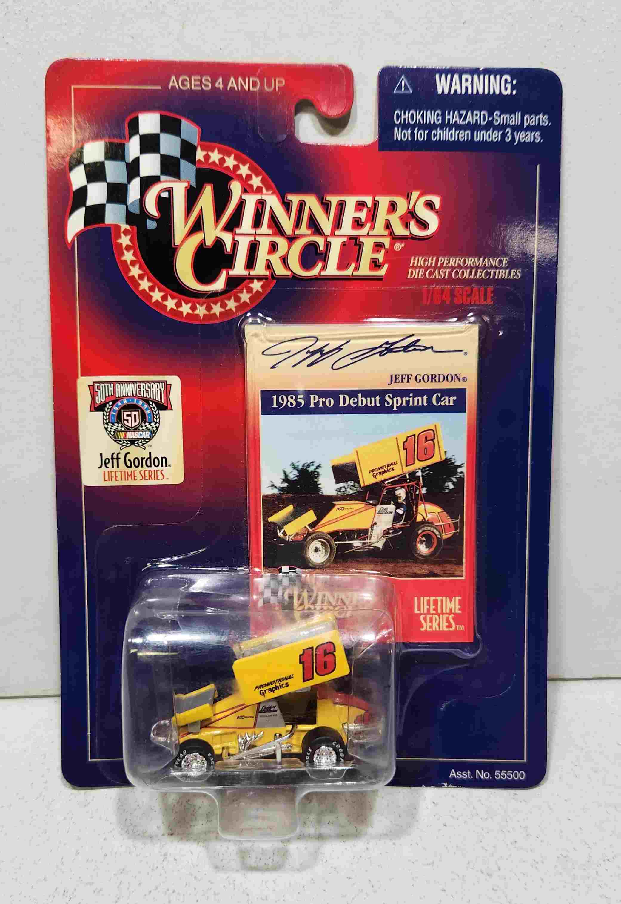 1985 Jeff Gordon 1/64th Challenger Sprint Car