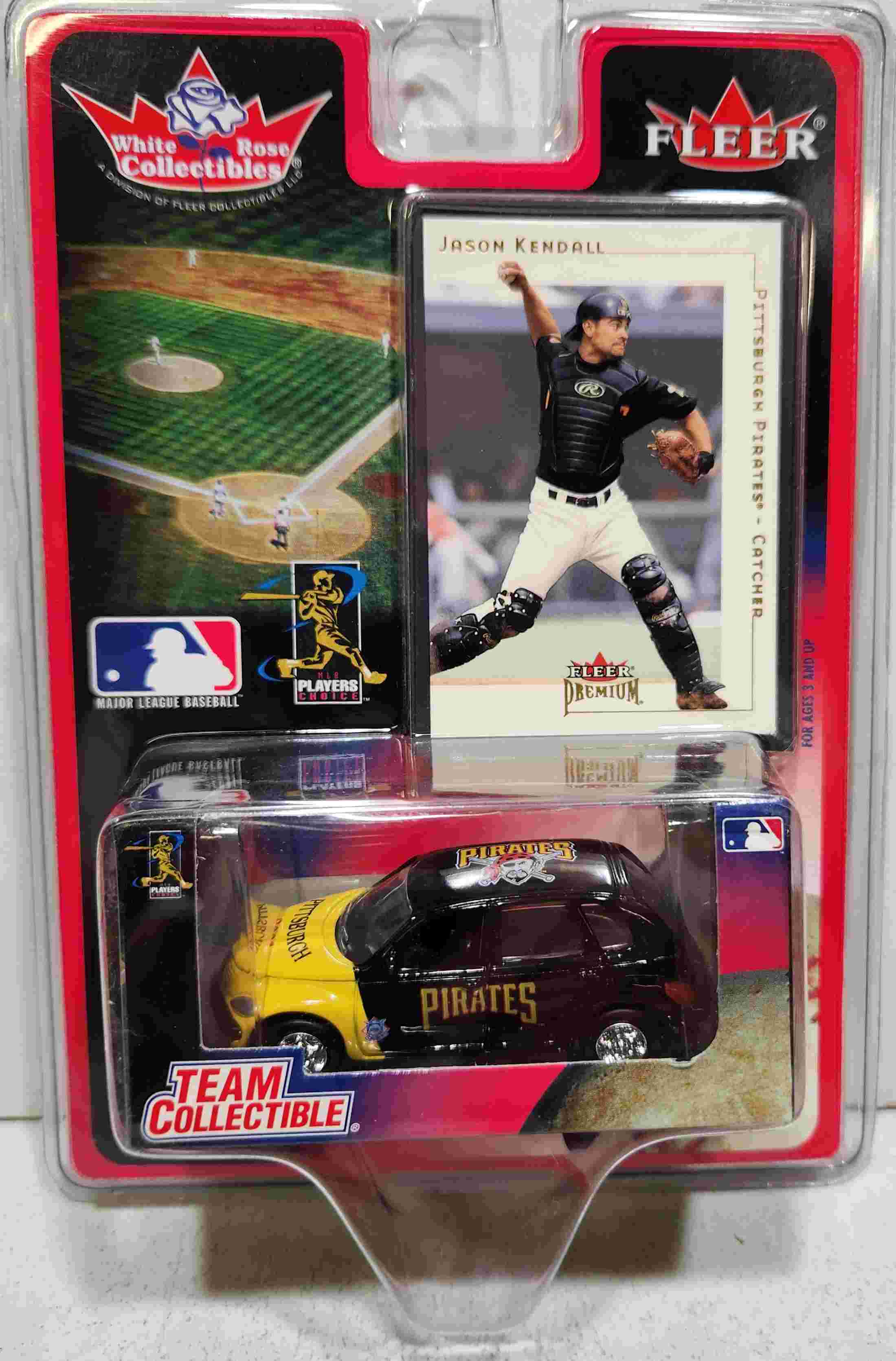 2001 Pittsburgh Pirates1/64th PT Cruiser with Jason Kendall trading card