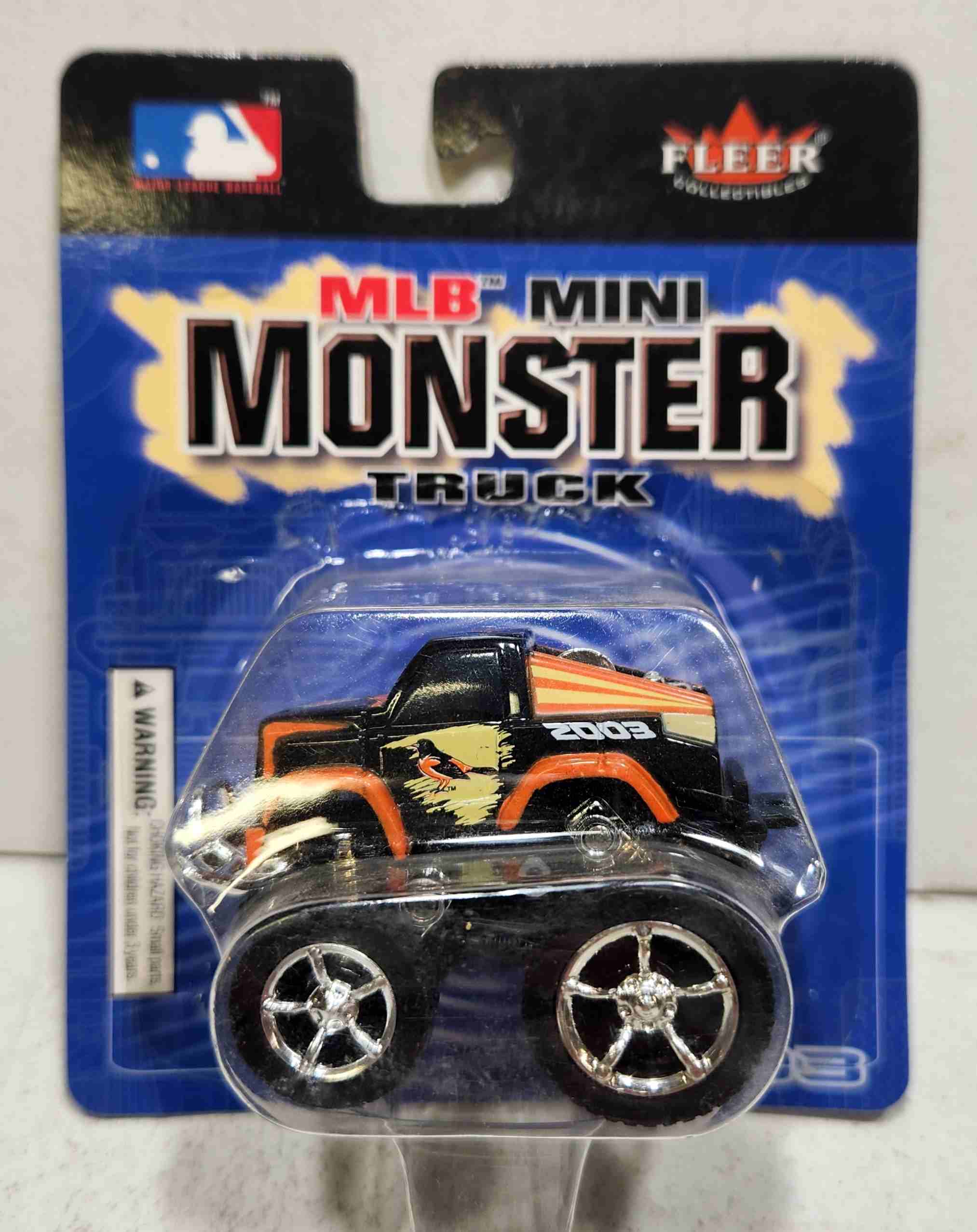 2003 Baltimore Orioles 1/64th Mini Monster Pull Back