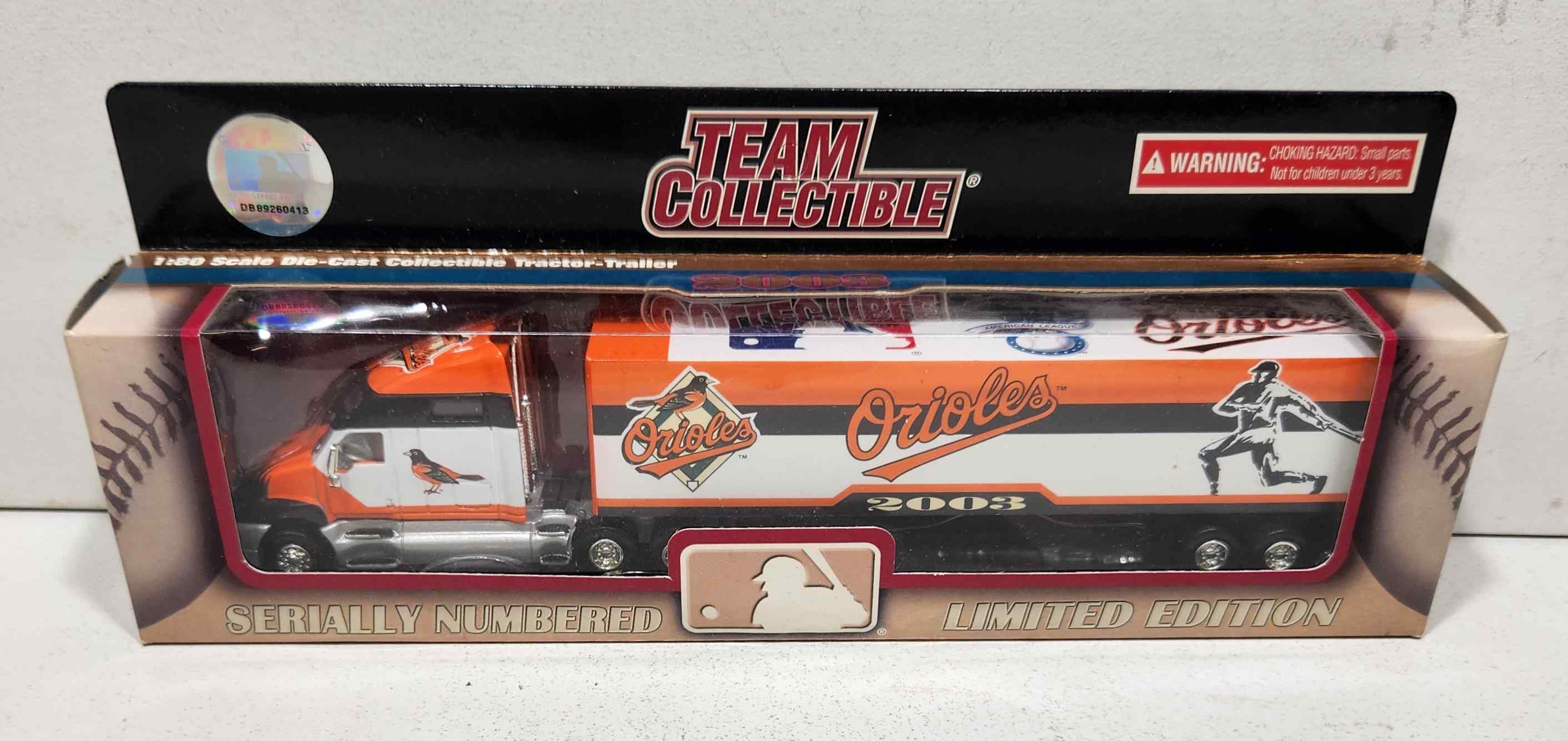 2003 Baltimore Orioles 1/80th Transporter