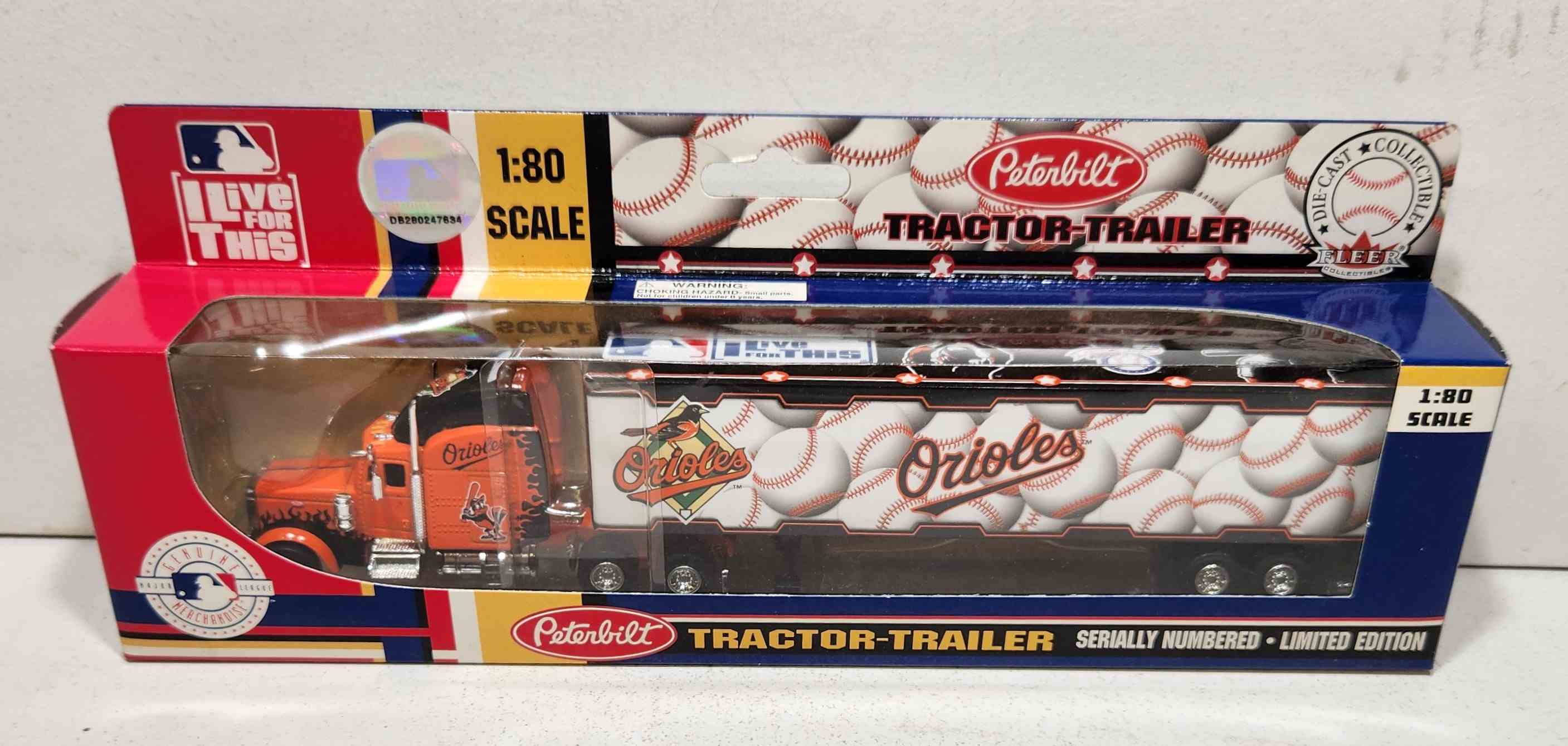 2005 Baltimore Orioles 1/80th Transporter