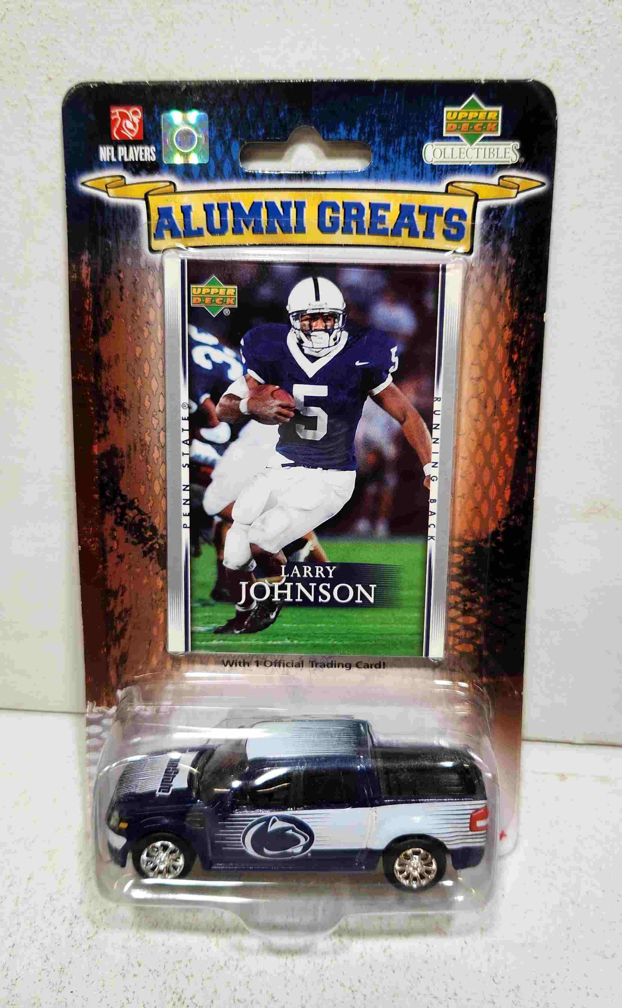 2007 Penn State 1/64th Ford SRT "Alumni Greats" Larry Johnson card