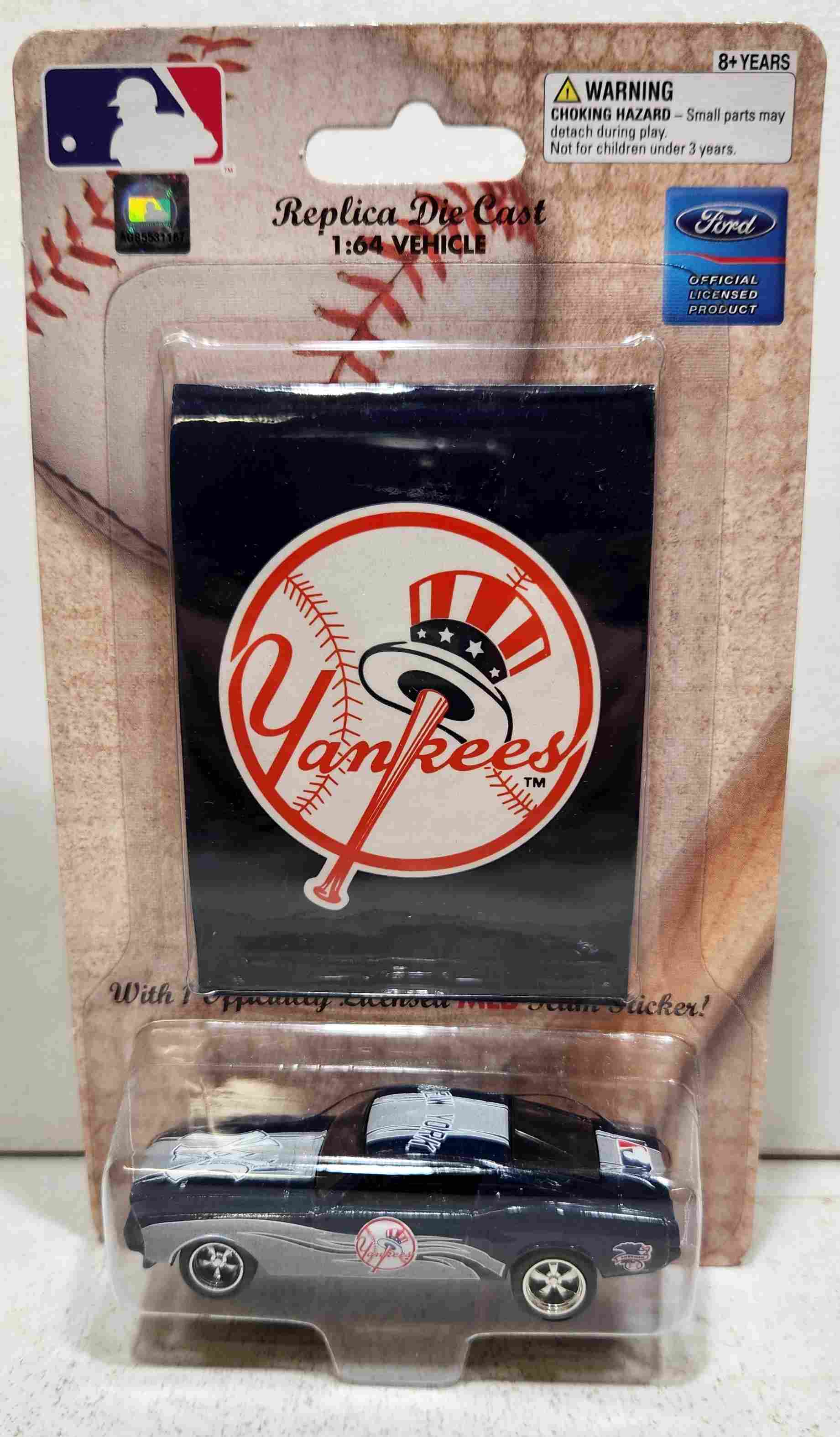 2010 NY Yankees 1/64th 1967 Mustang