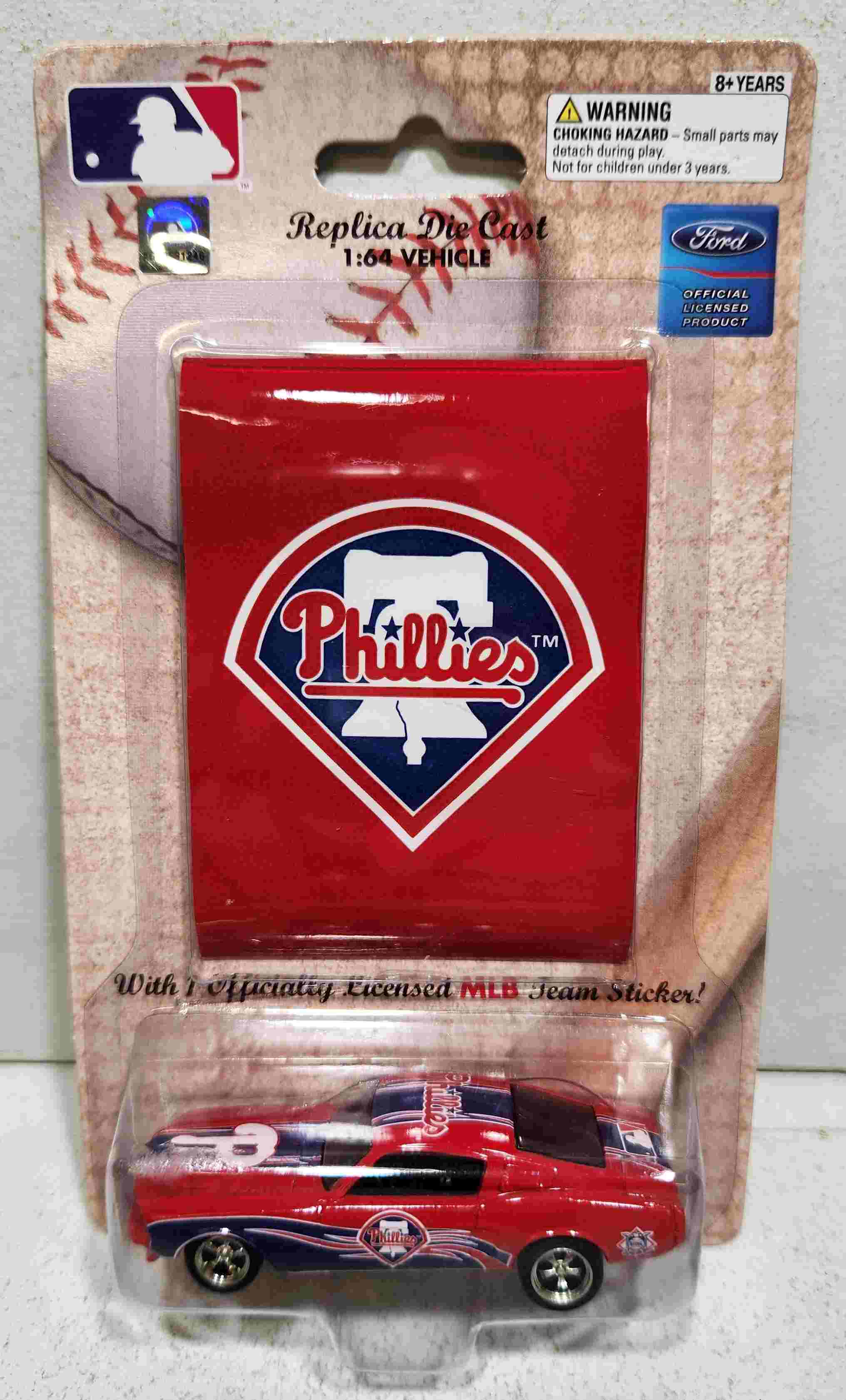 2010 Philadelphia Phillies 1/64th 1967 Mustang