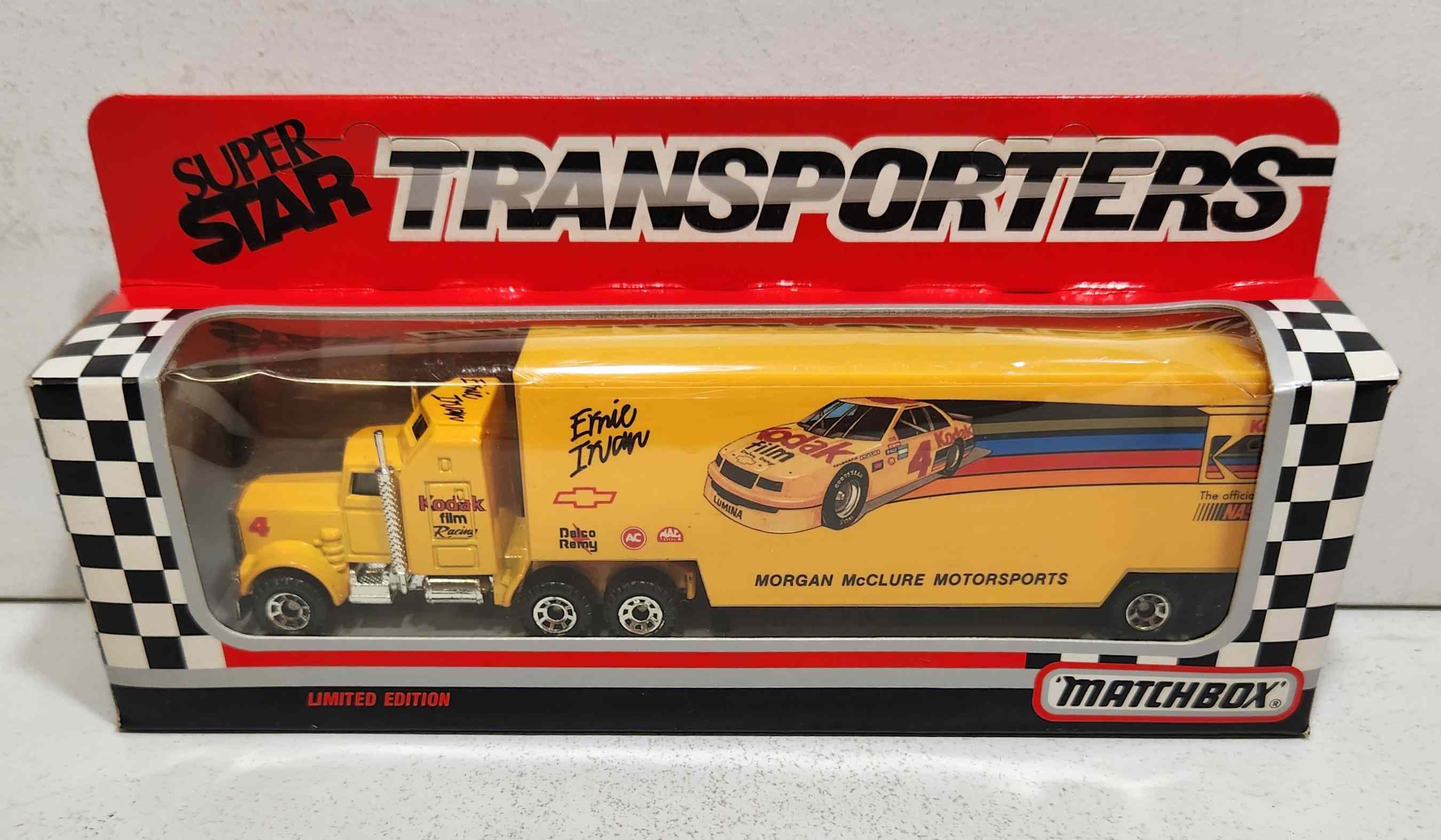 1991 Ernie Irvan 1/87th Kodak Transporter