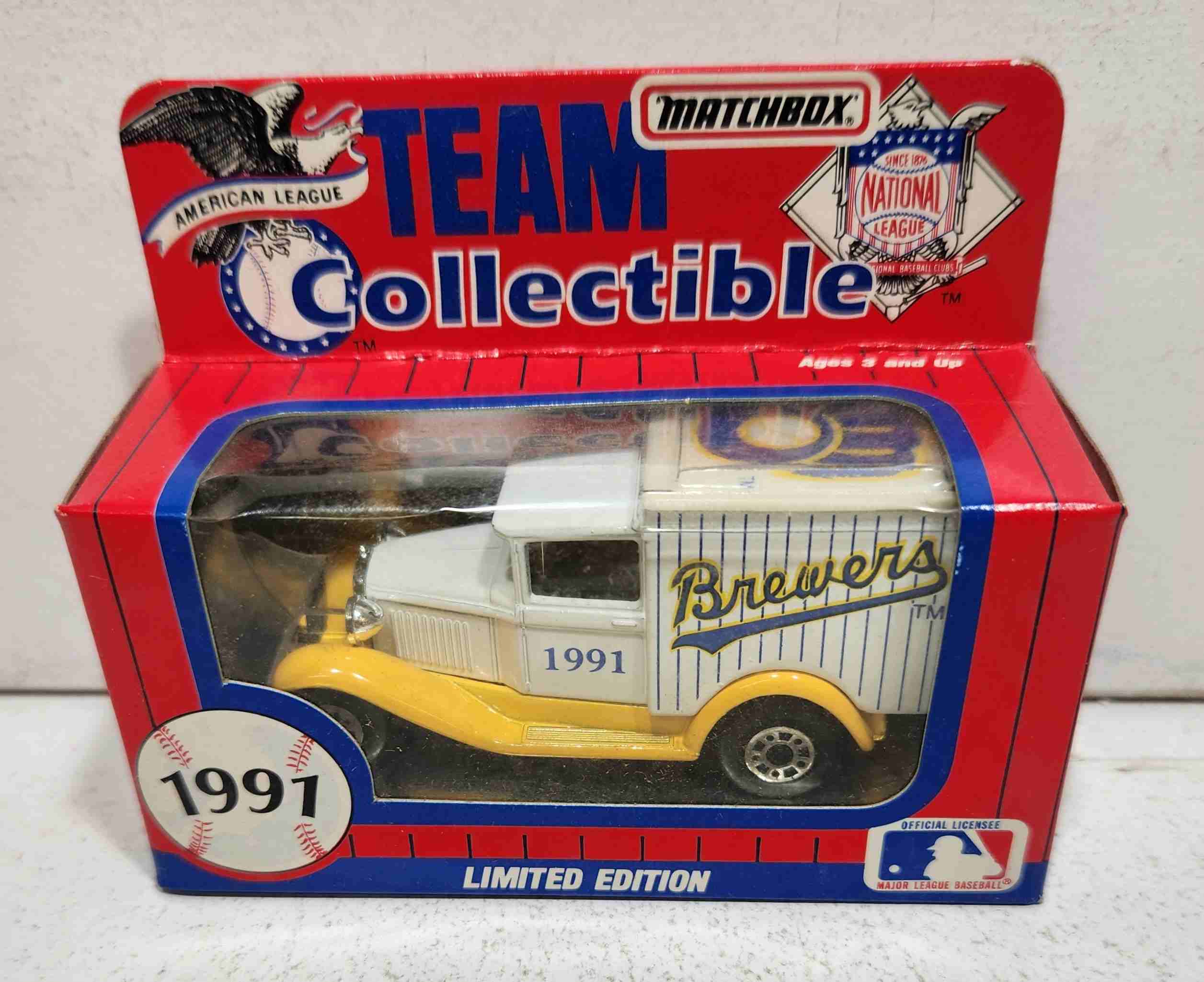 1991 Milwaukee Brewers 1/64th Ford Model A Truck