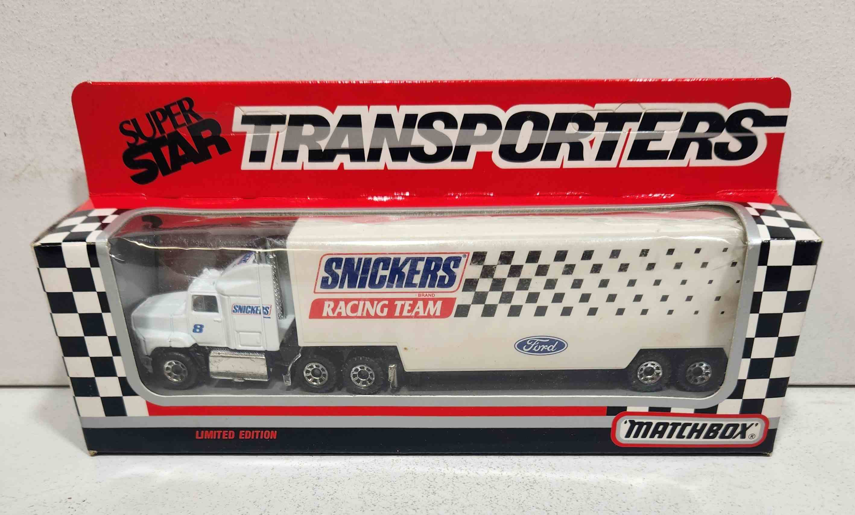 1992 Dick Trickle 1/87th Snickers Racing Team Transporter