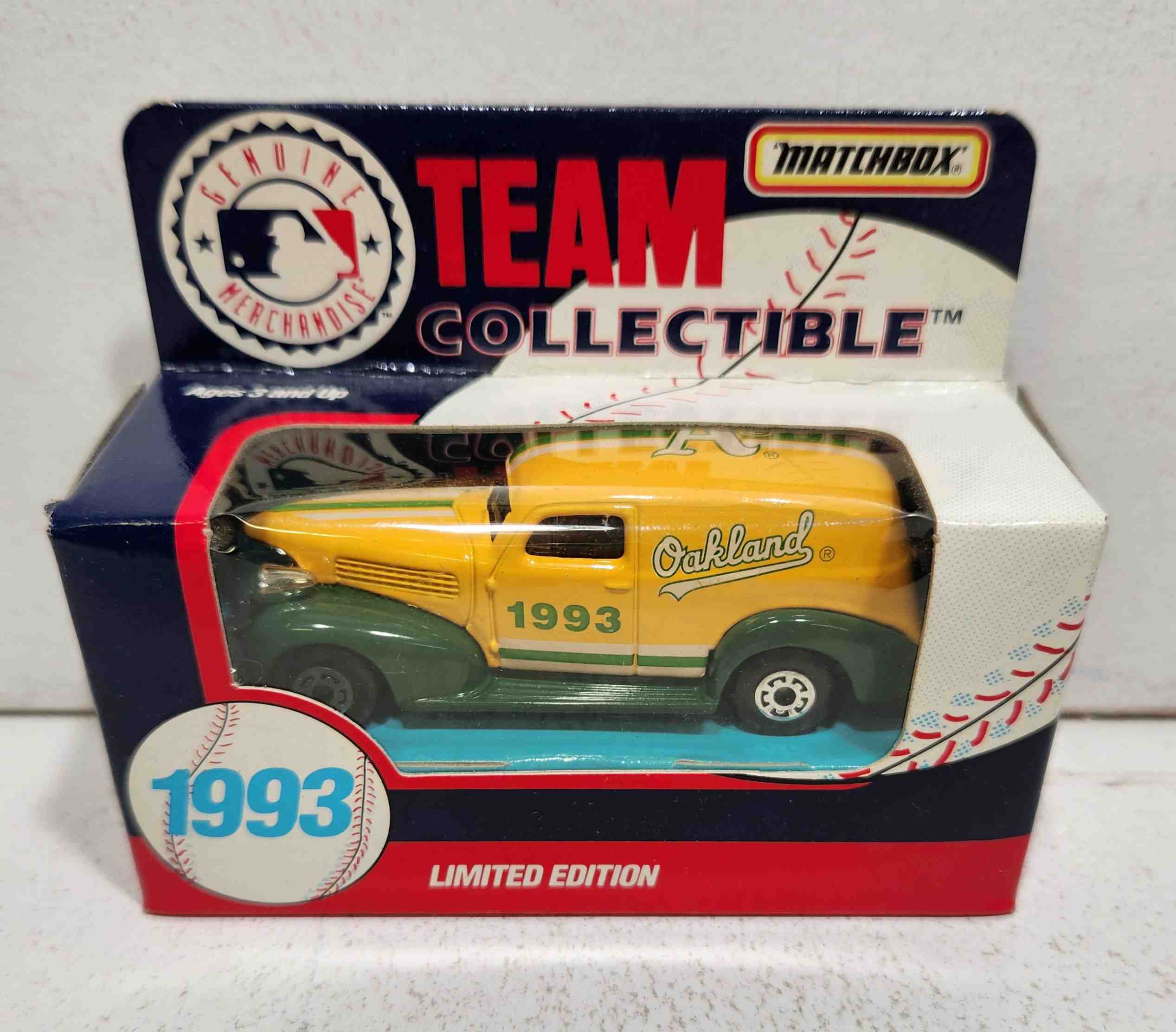 1993 Oakland A's 1/64th Panel Truck