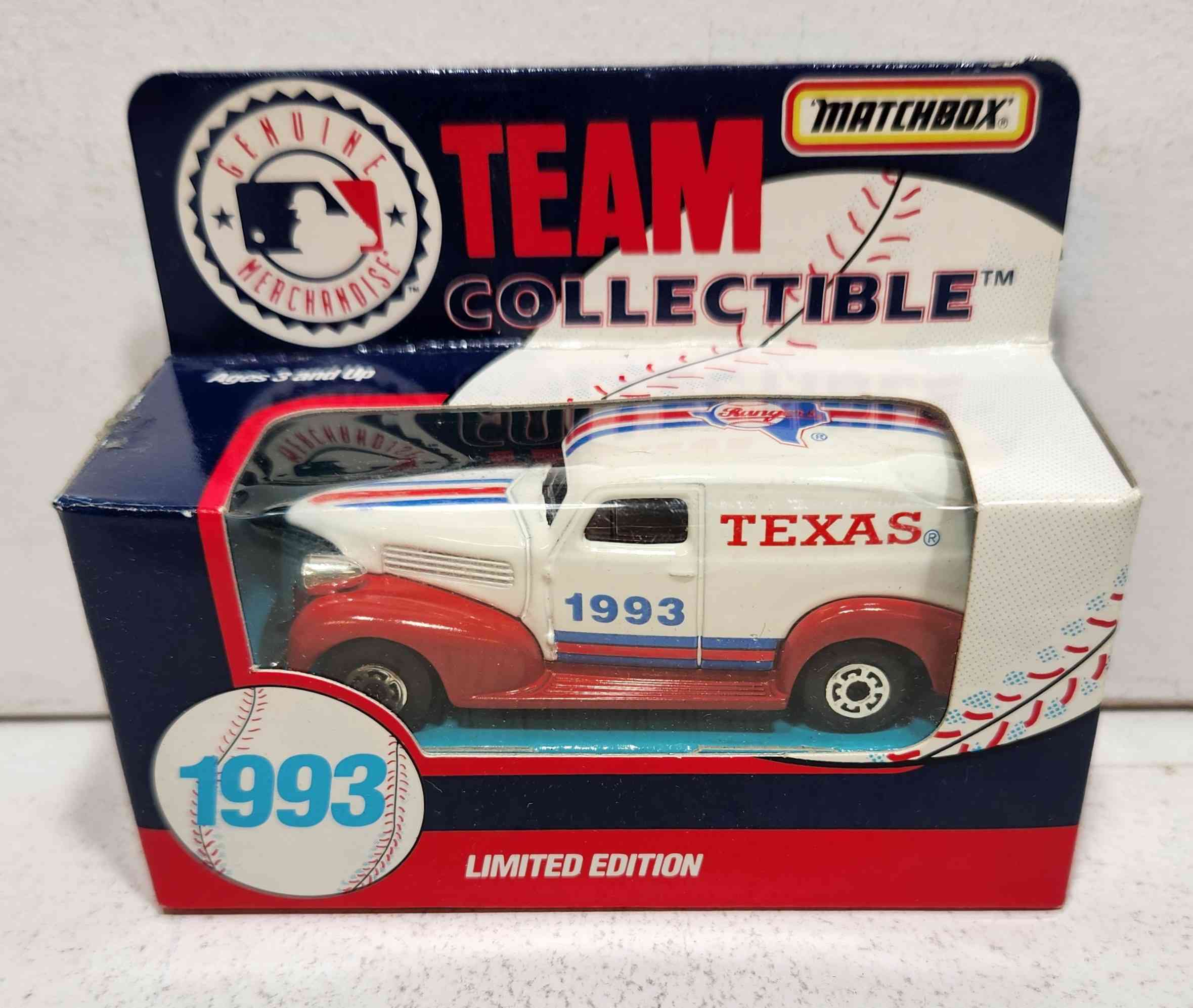 1993 Texas Rangers 1/64th Panel Truck