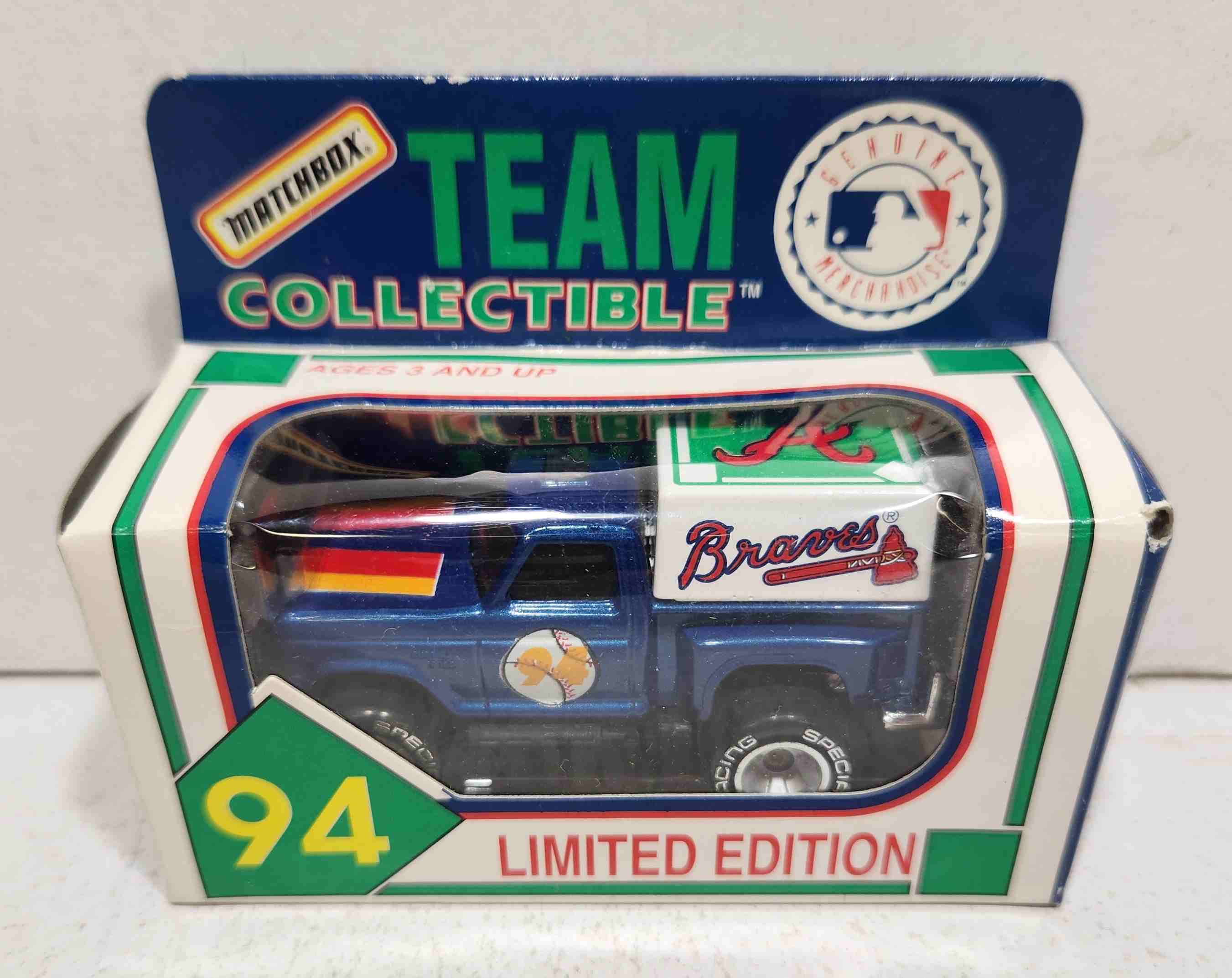 1994 Atlanta Braves 1/64th Flareside Pickup