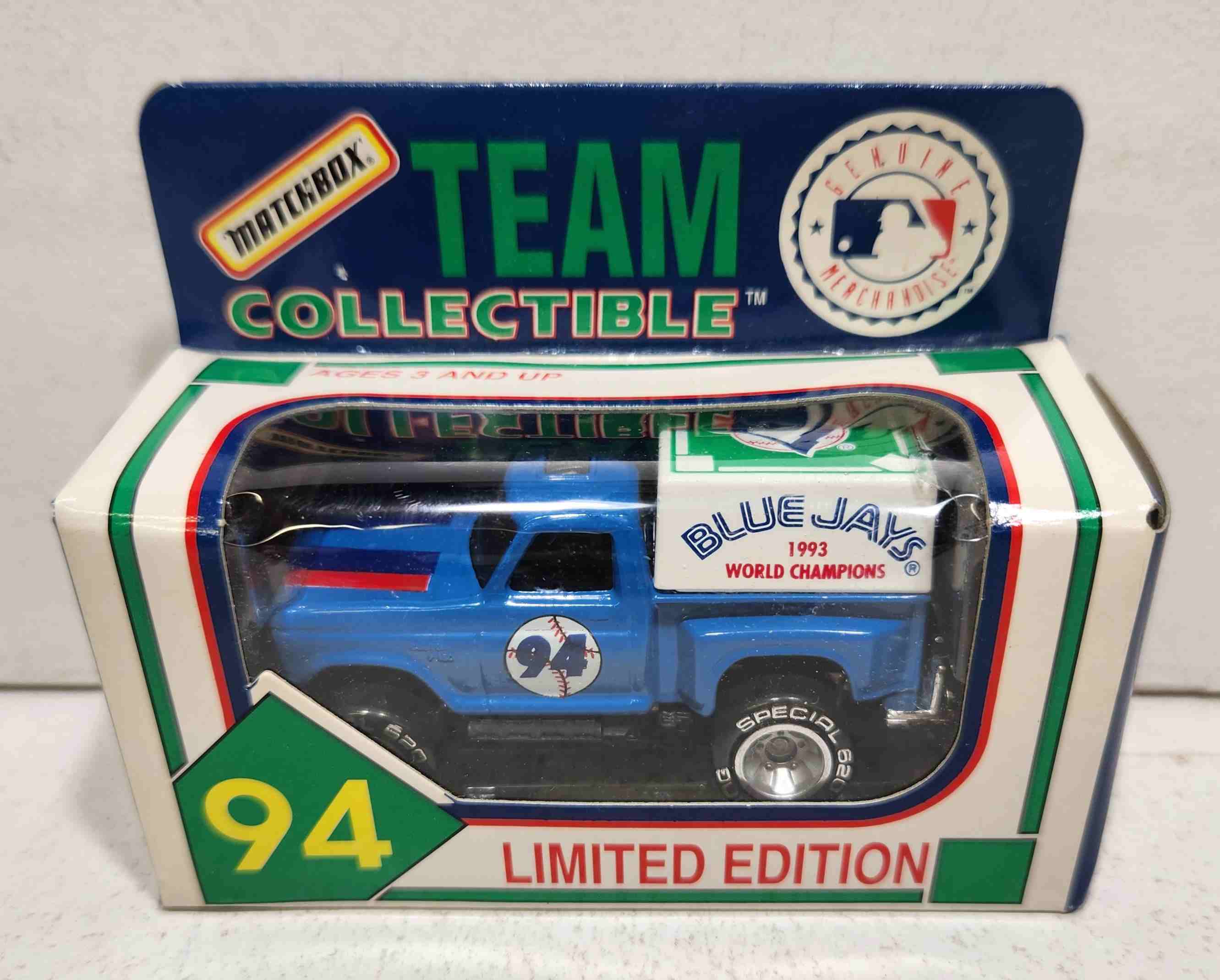 1994 Toronto Blue Jays 1/64th Flareside Pickup