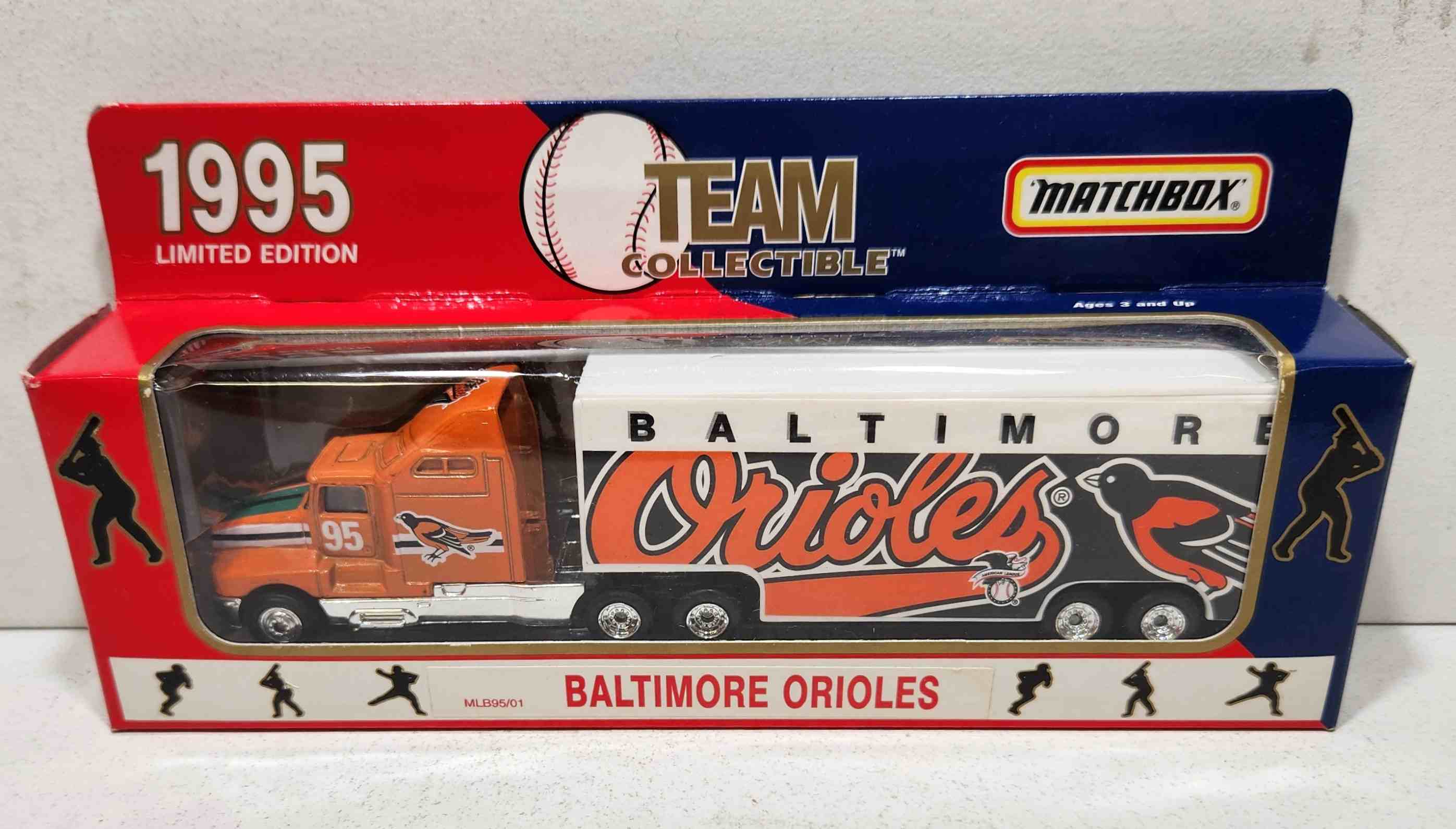 1995 Baltimore Orioles 1/80th Transporter