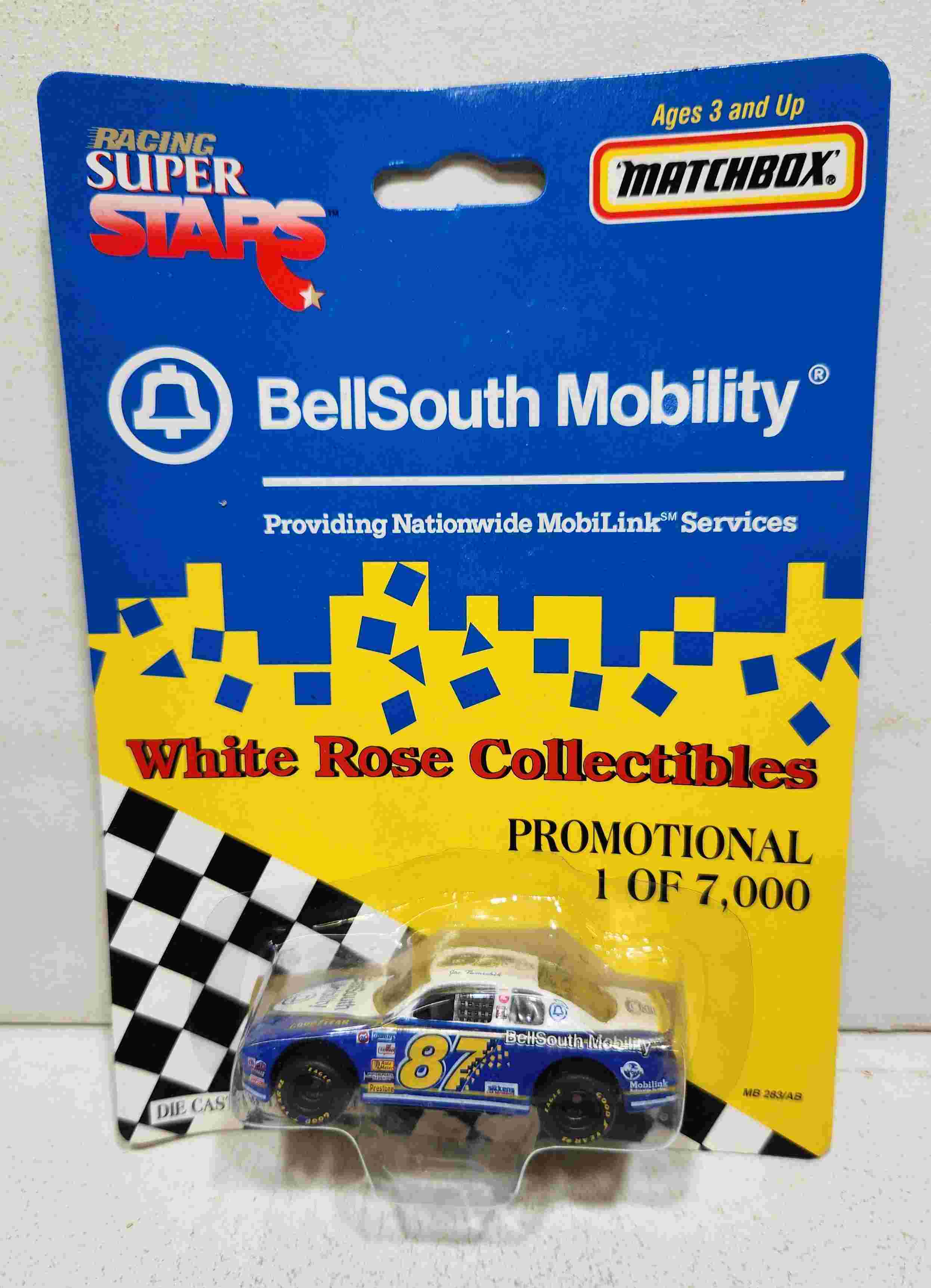 1995 Joe Nemechek 1/64th Bell South Mobility "Promo" car