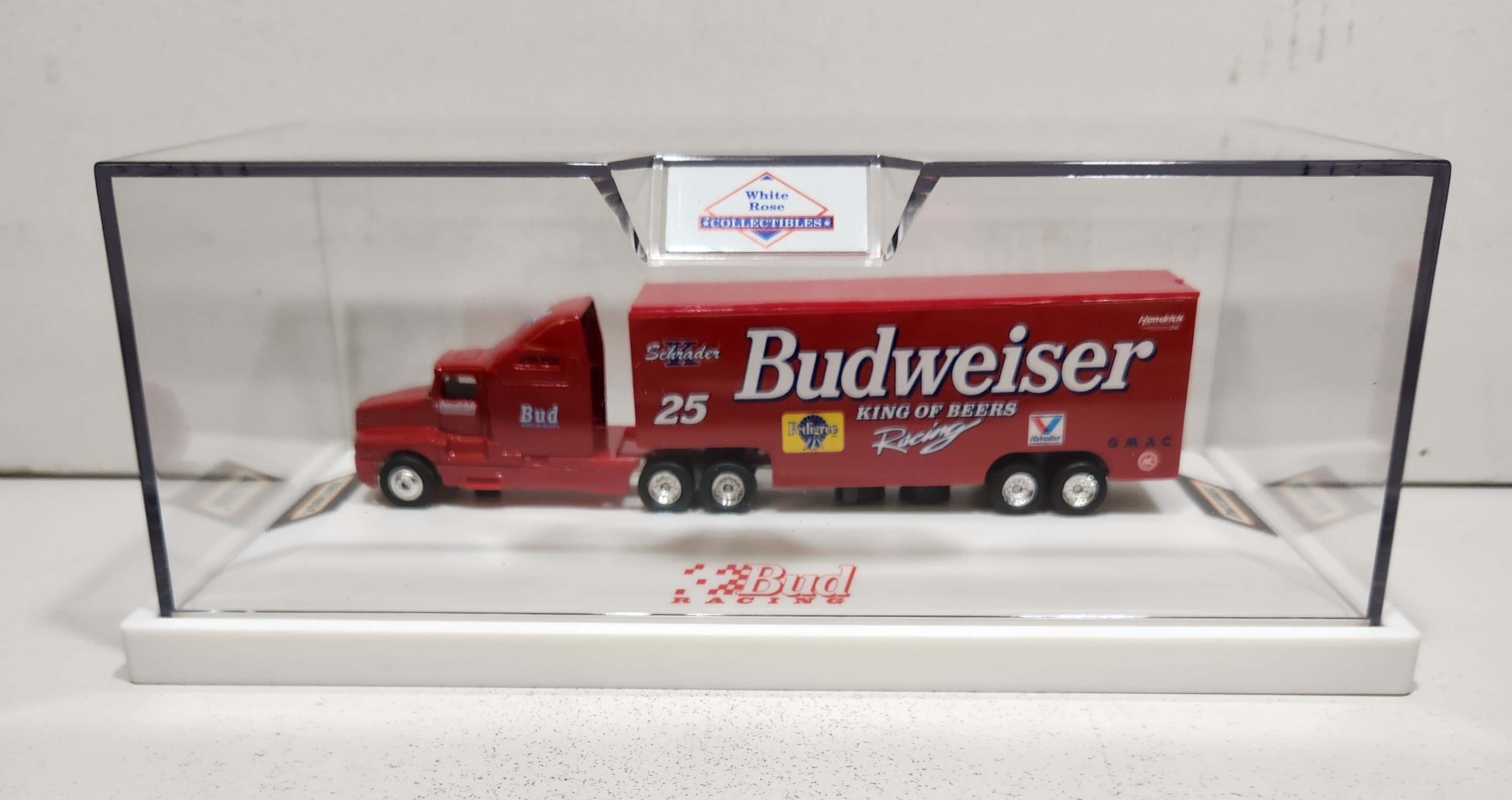 1995 Ken Schrader 1/80th Budweiser Transporter in case