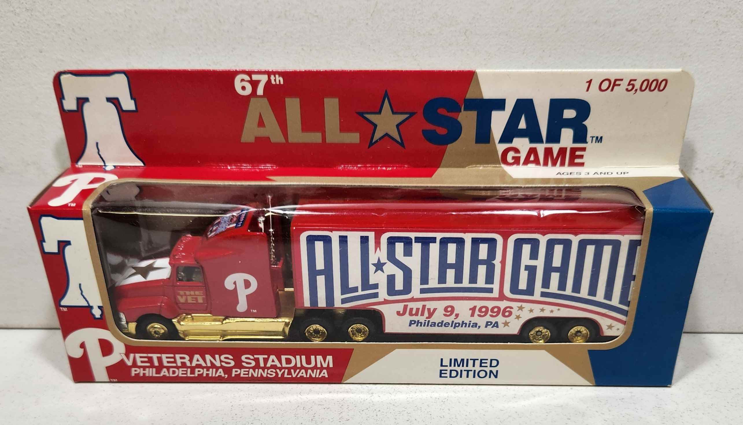 1996 Philadelphia Phillies 1/80th All Star Game Transporter