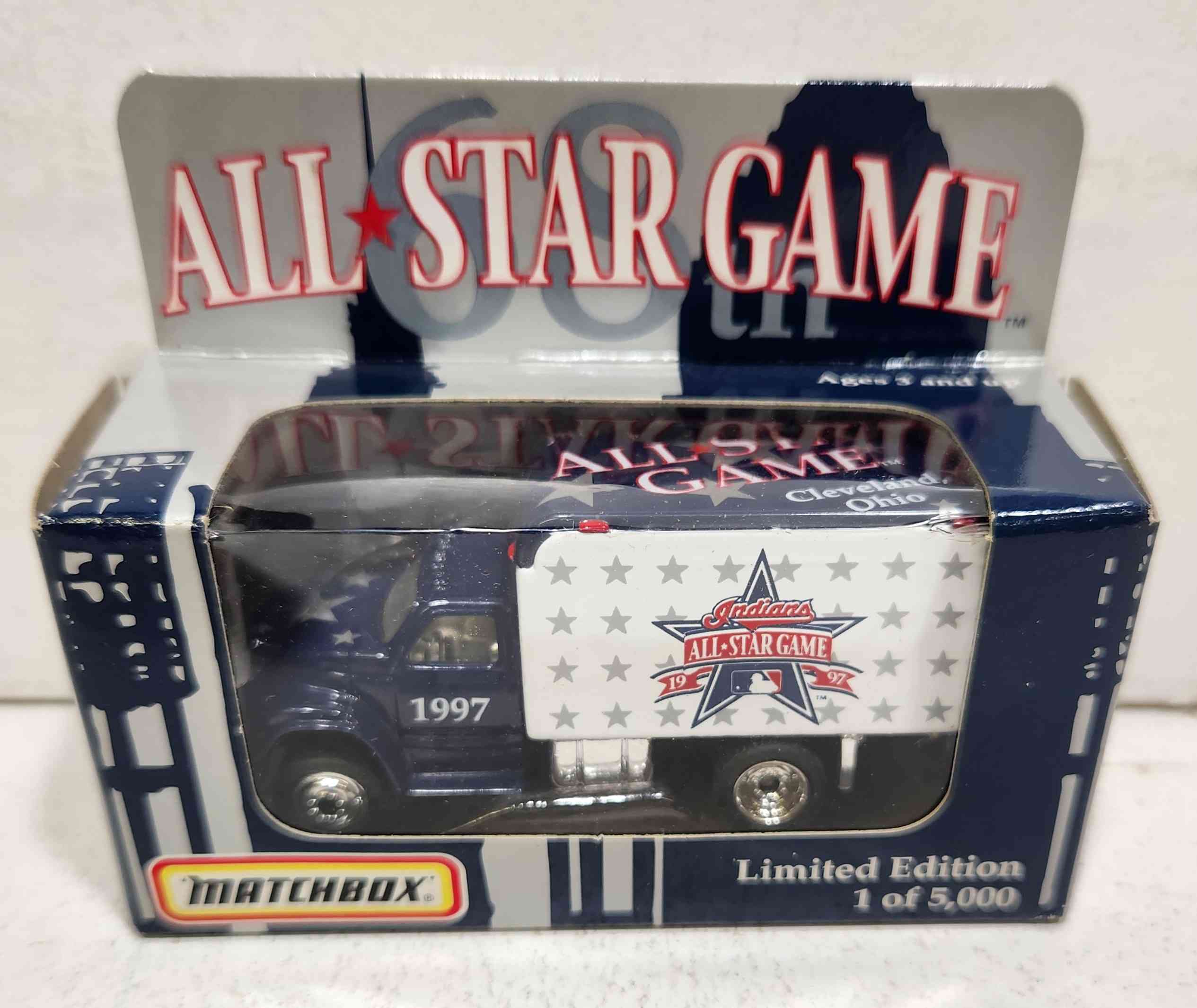 1997 Cleveland Indians 1/64th All-Star Game Ford F-800 Delivery Van