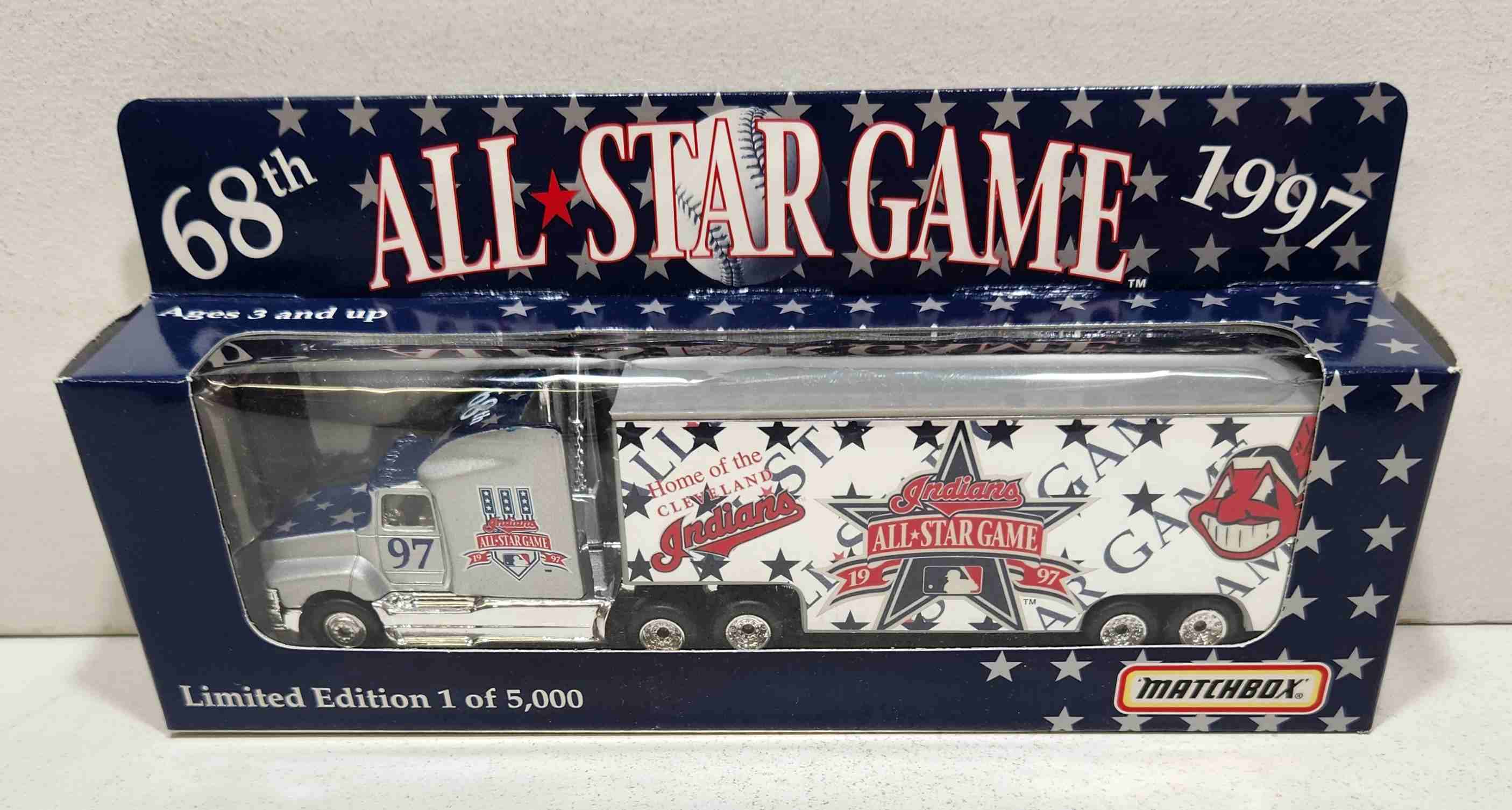 1997 Cleveland Indians 1/80th All Star Game Transporter