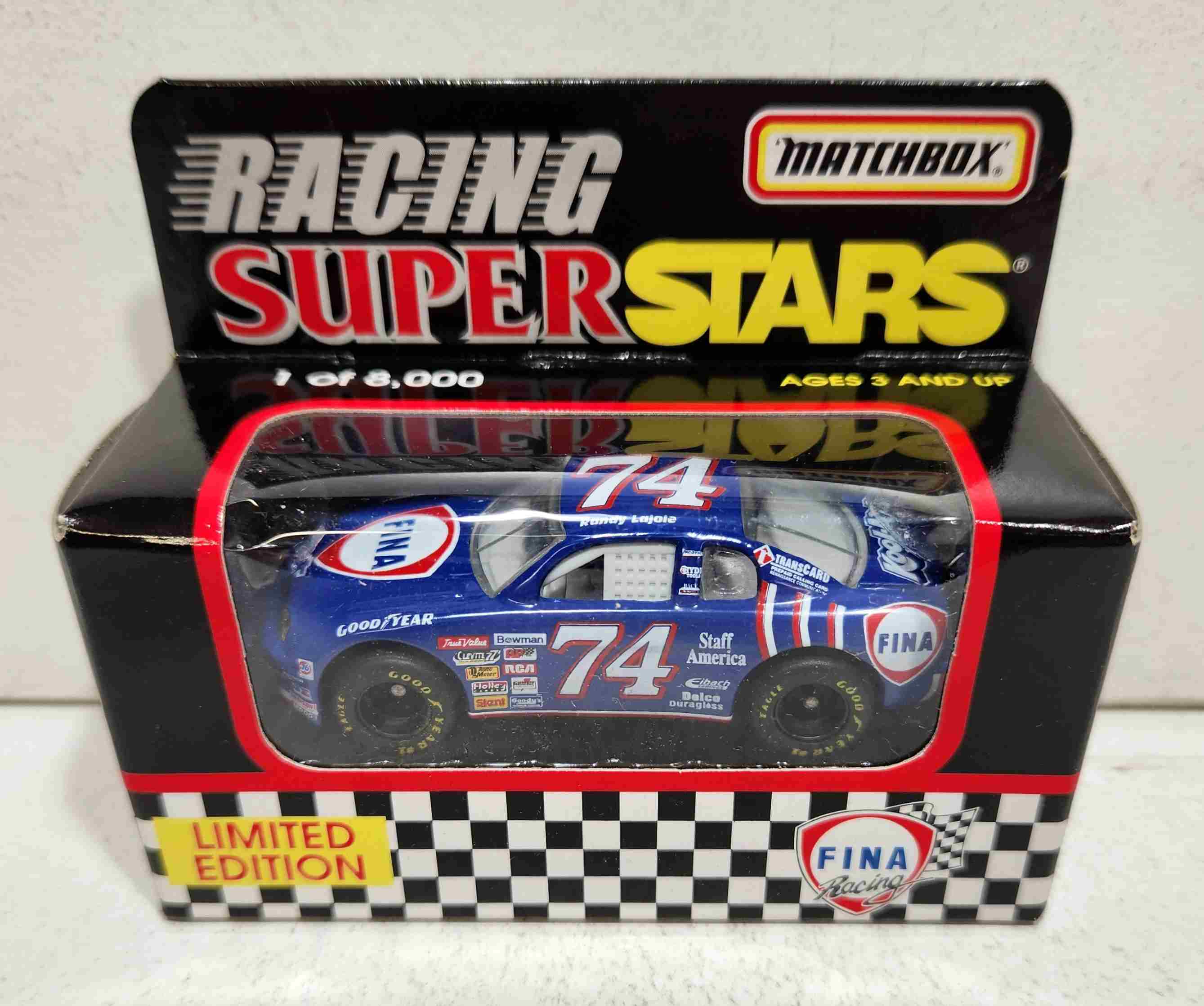 1997 Randy Lajoie 1/64th Fina Racing "Busch Series" car