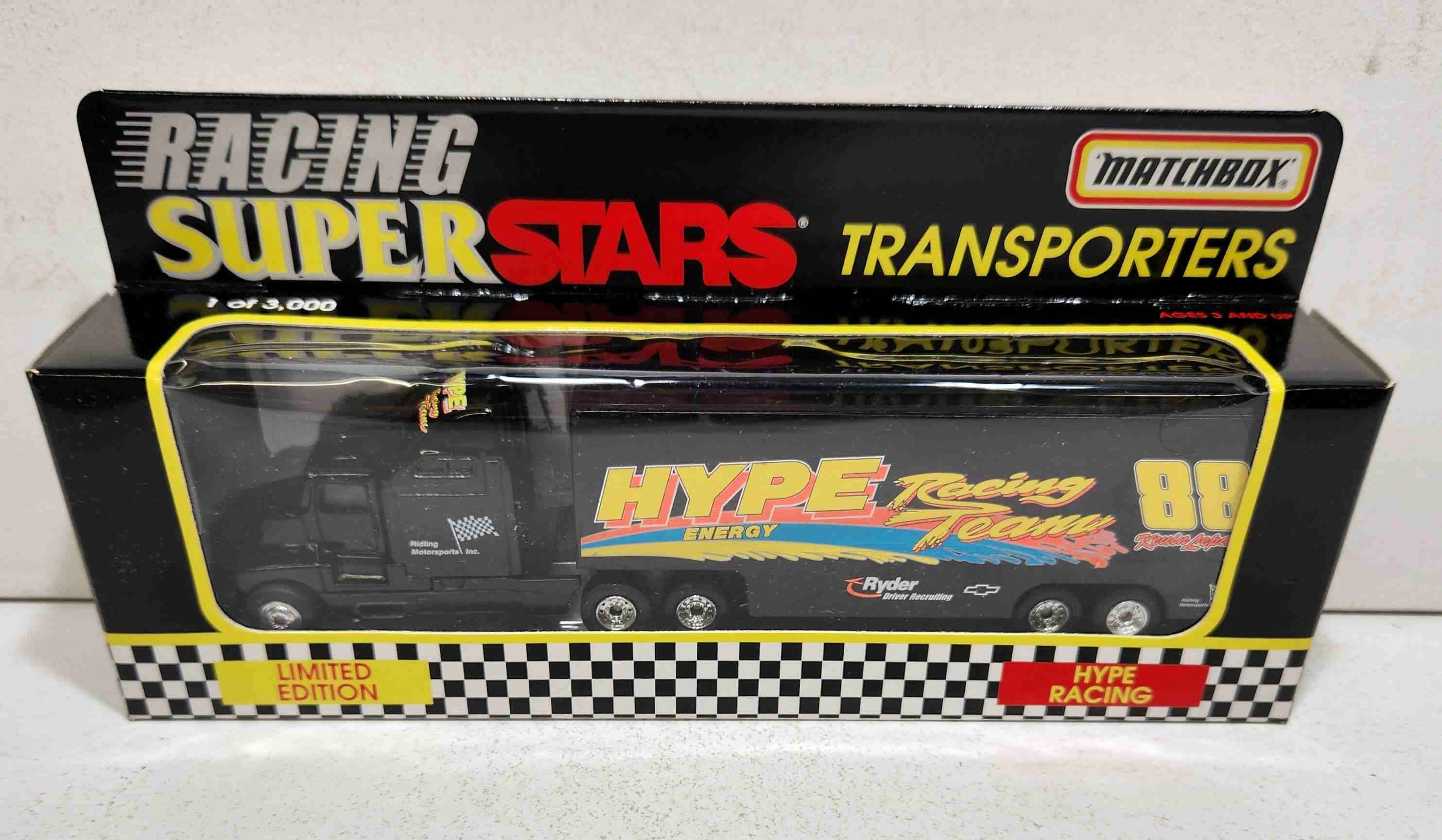 1997 Kevin Lepage 1/80th Hype Energy Racing Team "Busch Series" Transporter