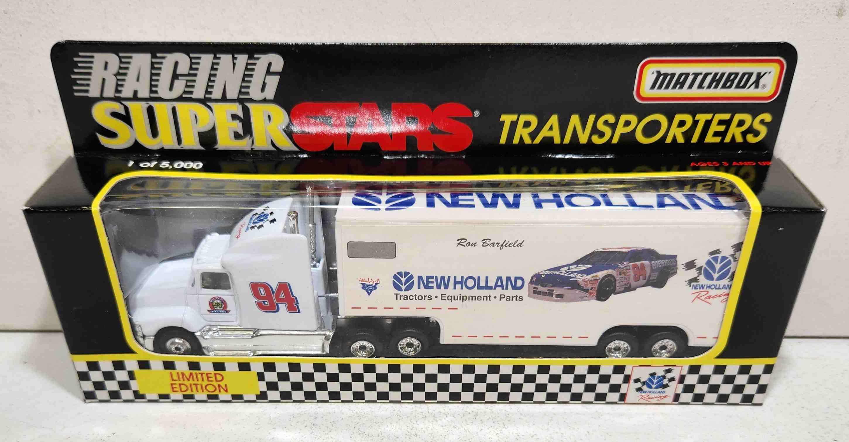 1997 Ron Barfield 1/80th New Holland "Busch Series" Transporter