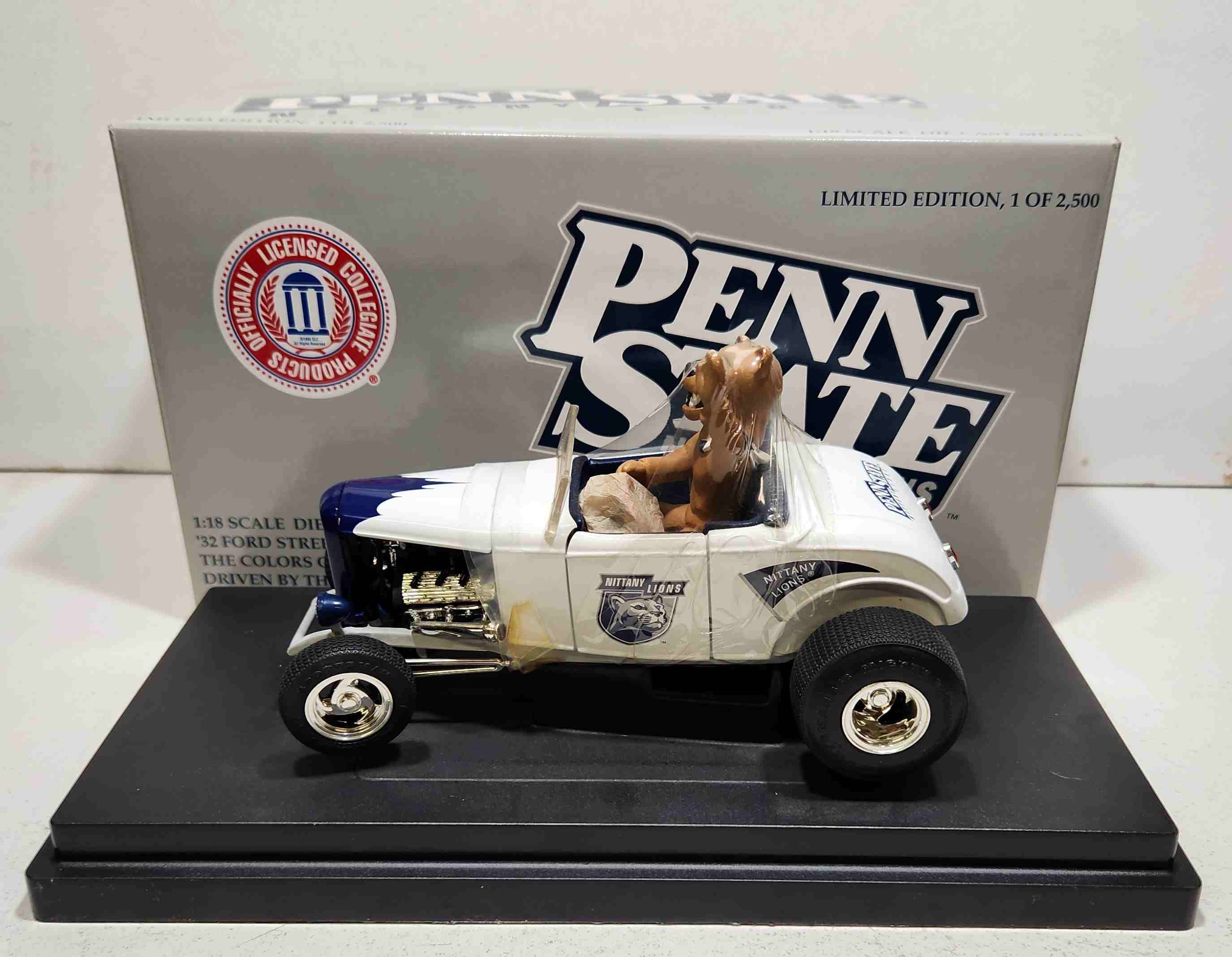 1932 Penn State 1/18th Ford Street Rod with Mascot