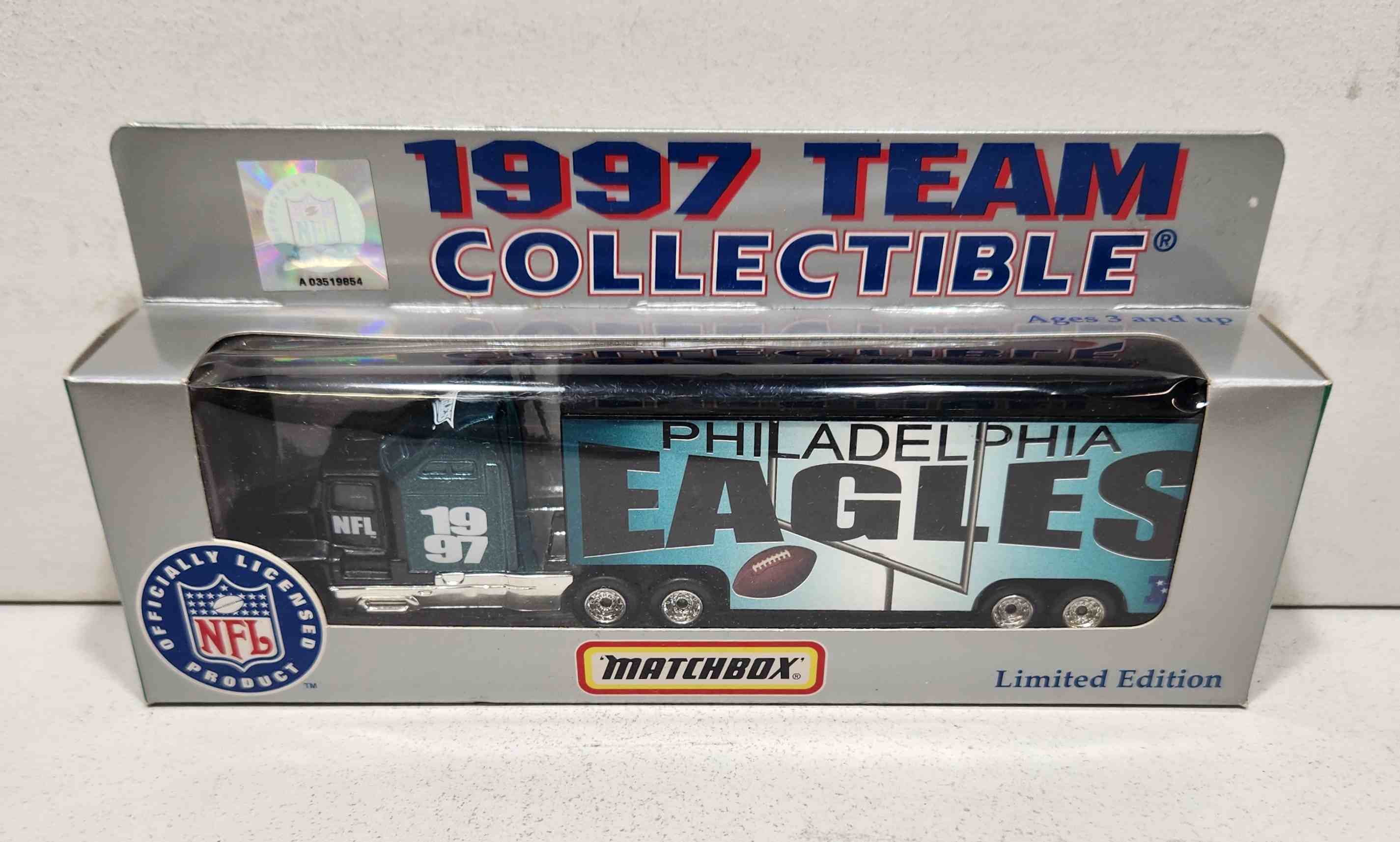 1997 Philadelphia Eagles 1/80th NFL Transporter