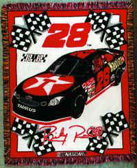 2001 Ricky Rudd Texaco 3 layer afghan