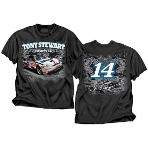 2011 Tony Stewart Mobil 1 "Team Color Groove" tee