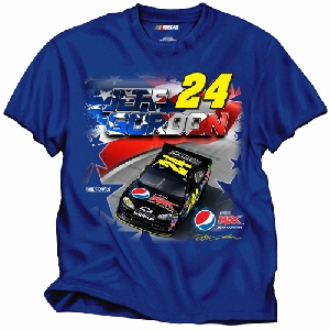 2011 Jeff Gordon Pepsi Max "Blue Front Side" tee