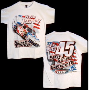 2003 Kyle Petty Rollin Tough tee