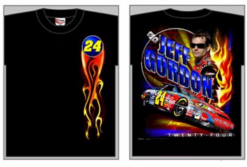 2007 Jeff Gordon Dupont Black Tee