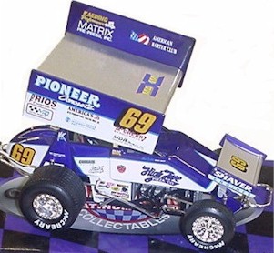 1997 Brent Kaeding 1/24th Pioneer Concrete sprint car