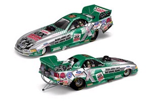 2003 John Force 1/16th Castrol GTX "The Three Stooges" funny car