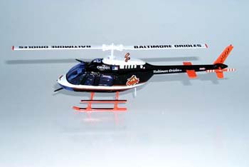 2001 Baltimore Orioles 1/43rd helicopter