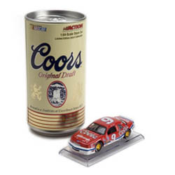 1988 Bill Elliott 1/64 Coors "Championship Car"  in can on clear base